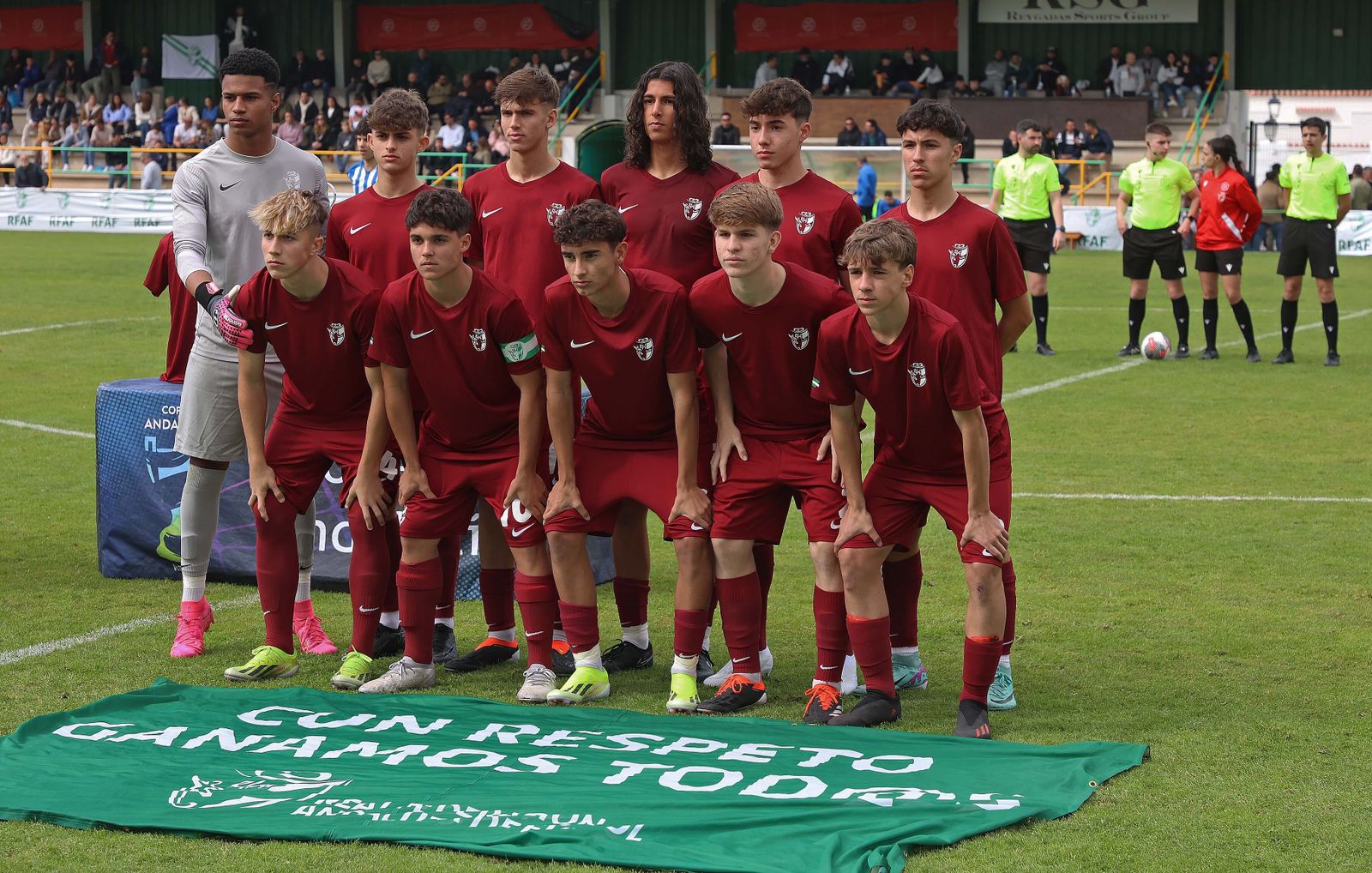 Imágenes de las finales de la Copa Andalucía infantil y cadete de fútbol en Los Barrios