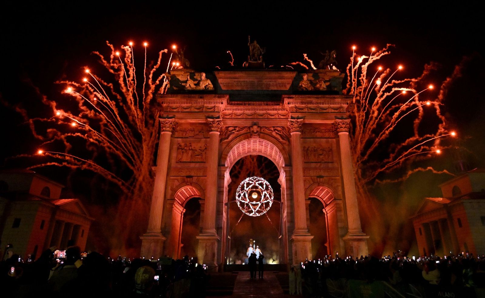 Las fotos de la inauguración de los Juegos Olímpicos de invierno de 2026