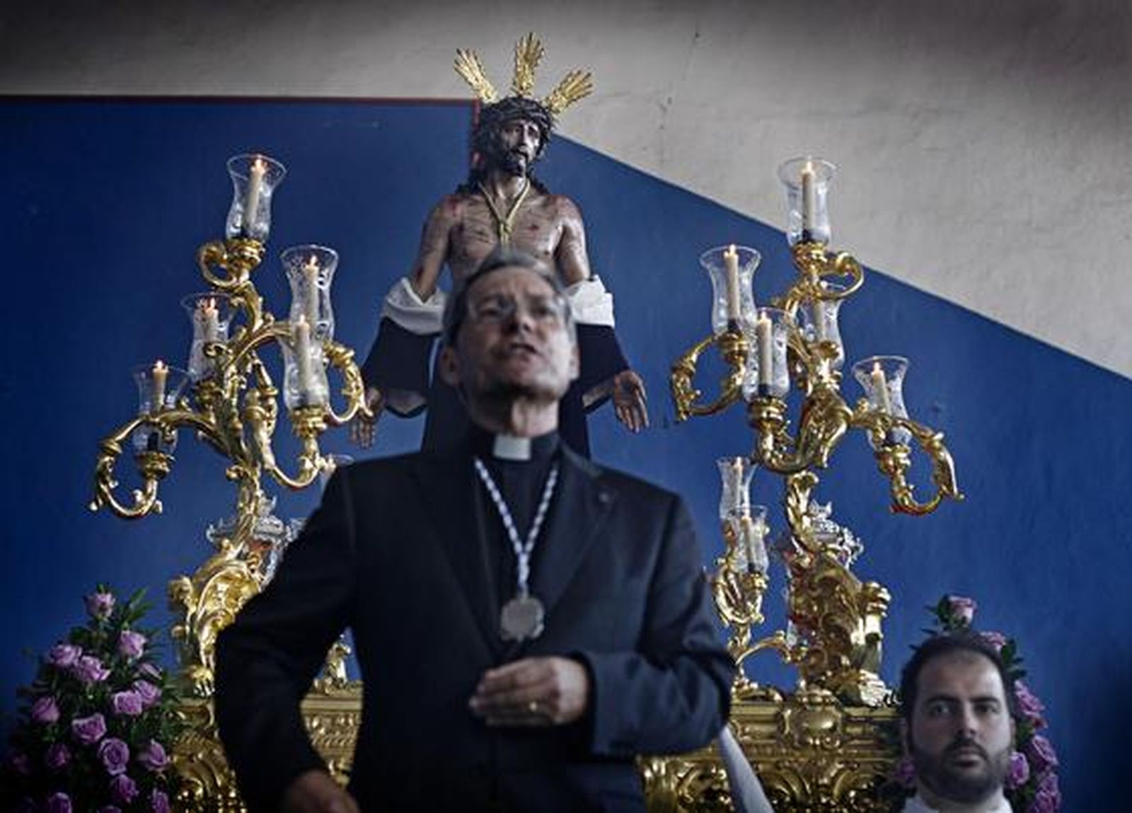 Salida procesional de Jesús Despojado. 

Foto: Julio Gonzalez