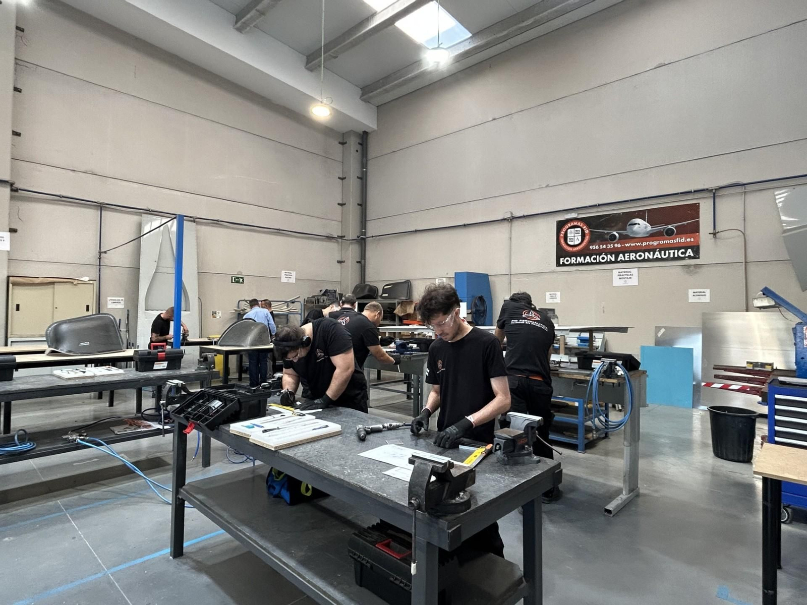 Los jóvenes se formarán en FID Aeronautica, en El Puerto.