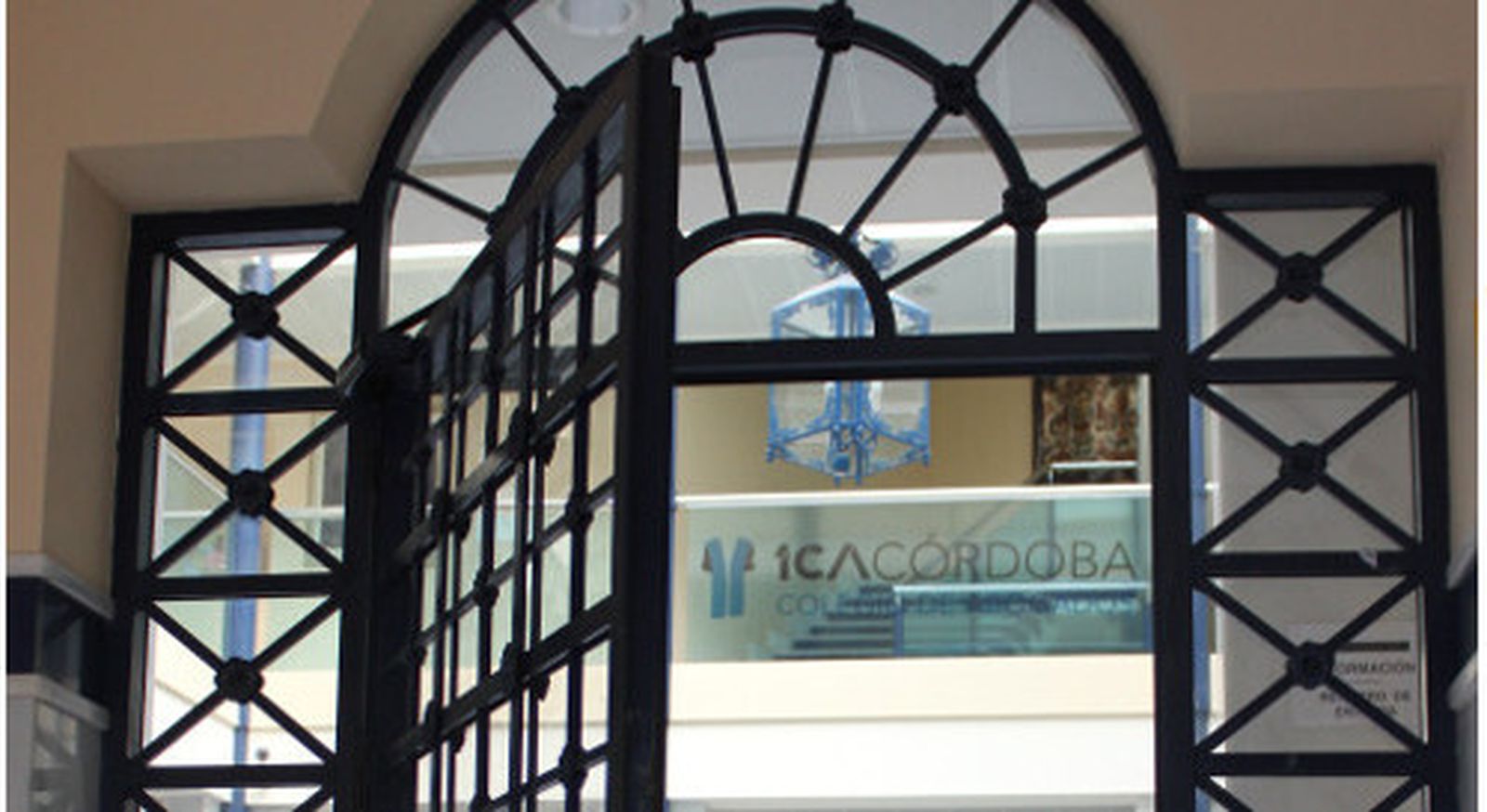 Acceso al Colegio de Abogados de Córdoba.