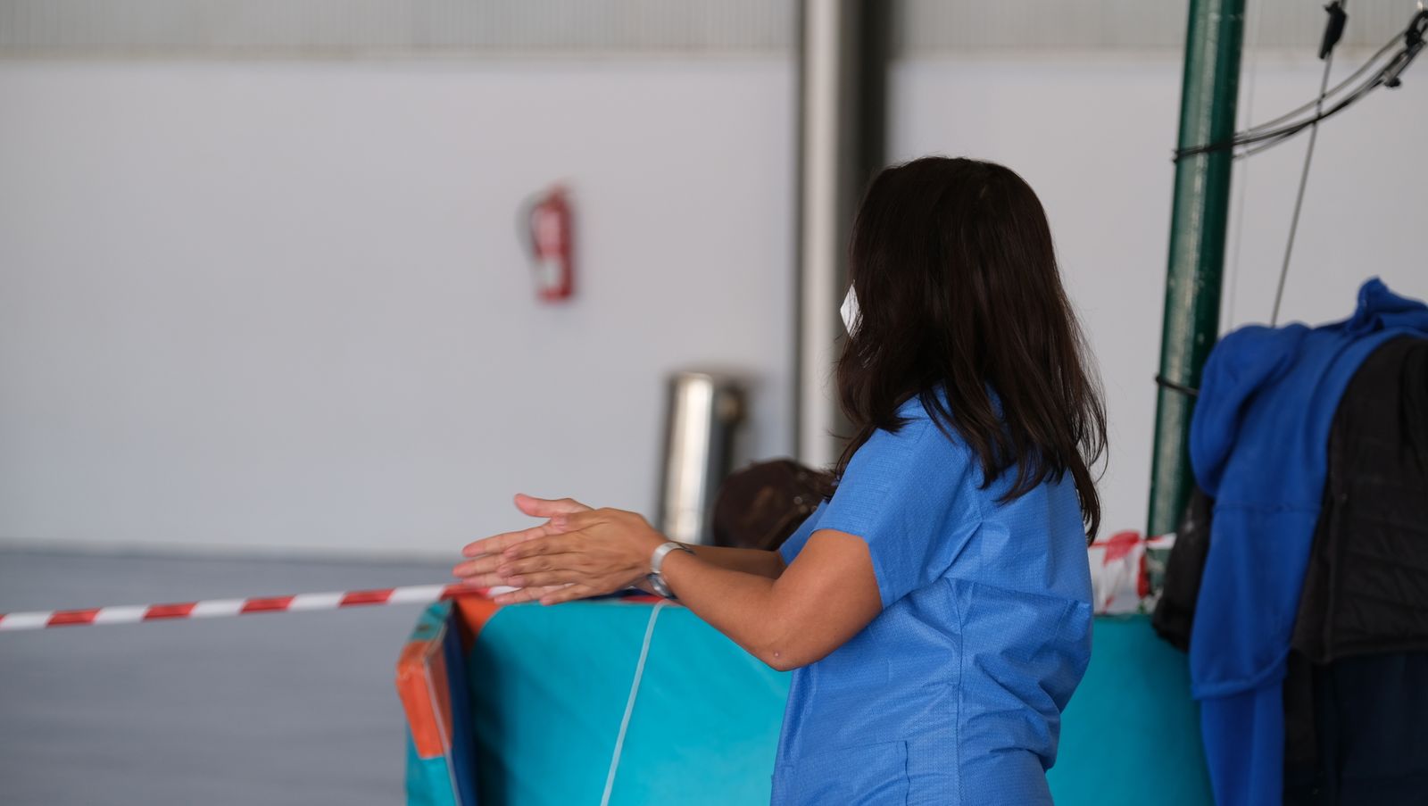 Fotogalería cribado test antígenos COVID-19 en Berja. Almería