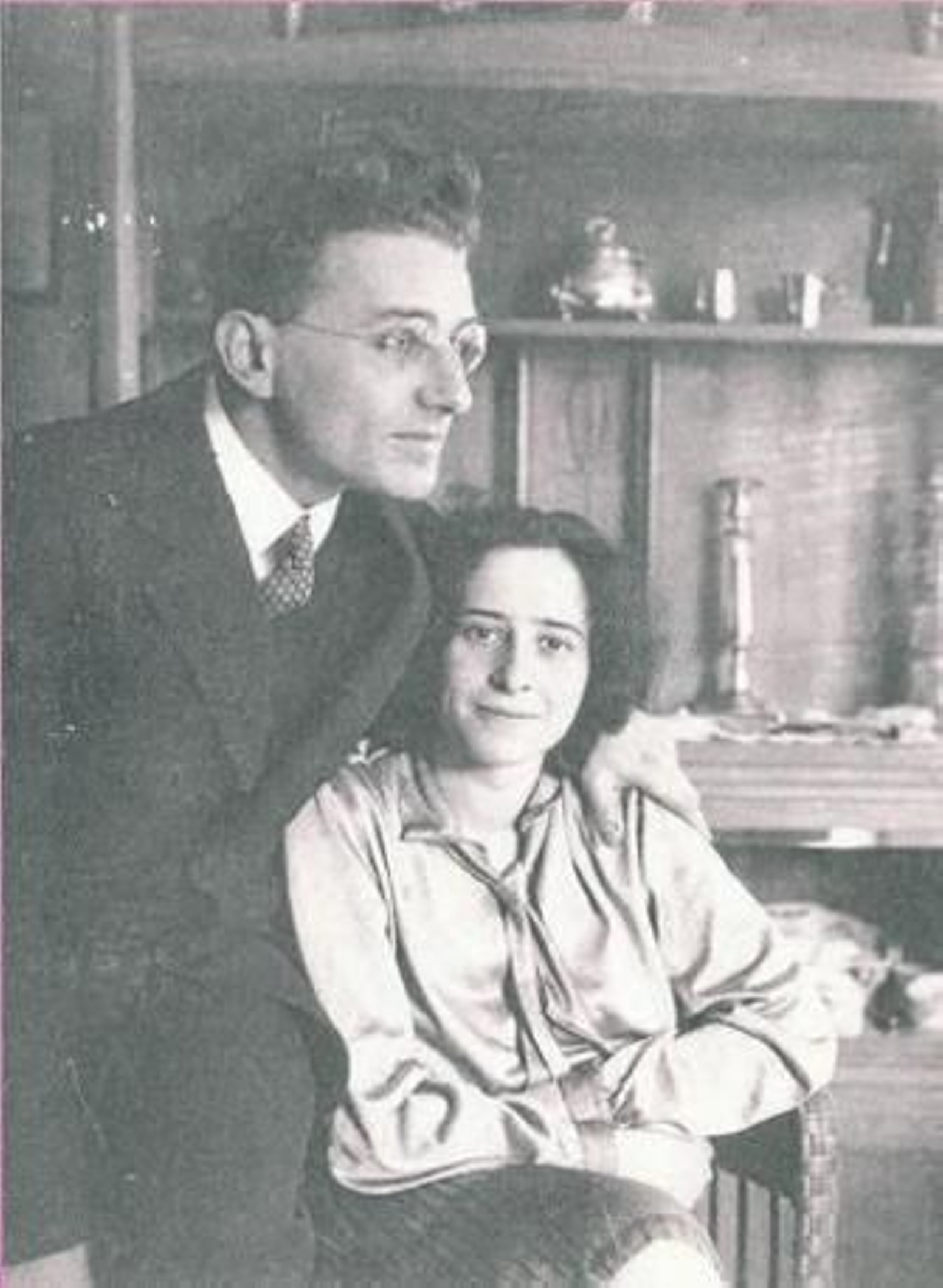 Günther Anders y Hannah Arendt, recién casados (Berlín, 1929).