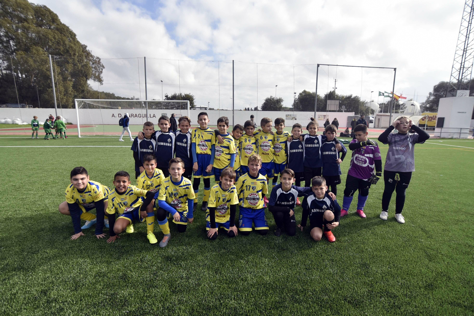 Dos de los equipos participantes en el torneo Andreu de Taraguilla