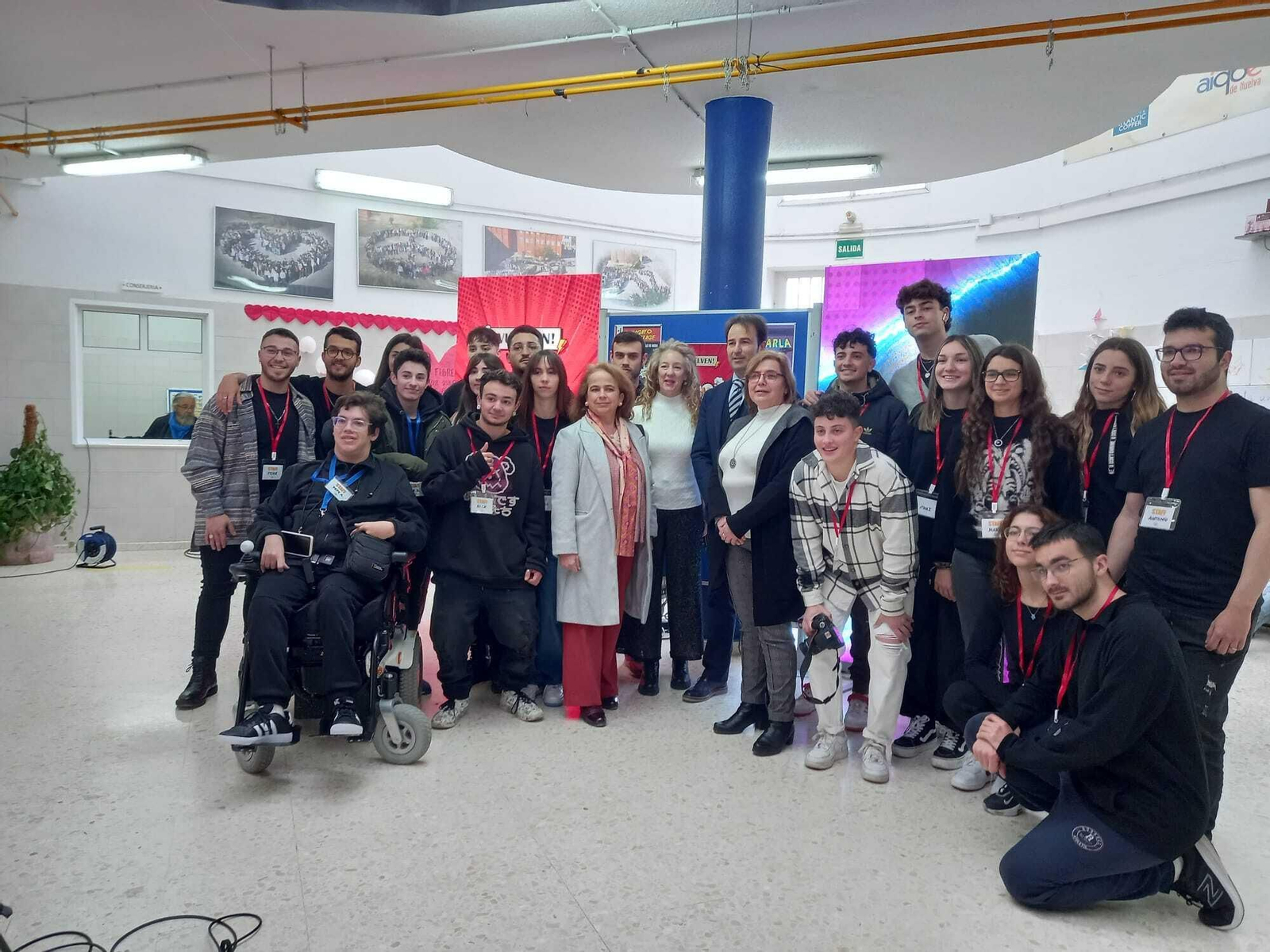 Inauguración de las Jornadas Audiovisuales del IES Pablo Neruda.