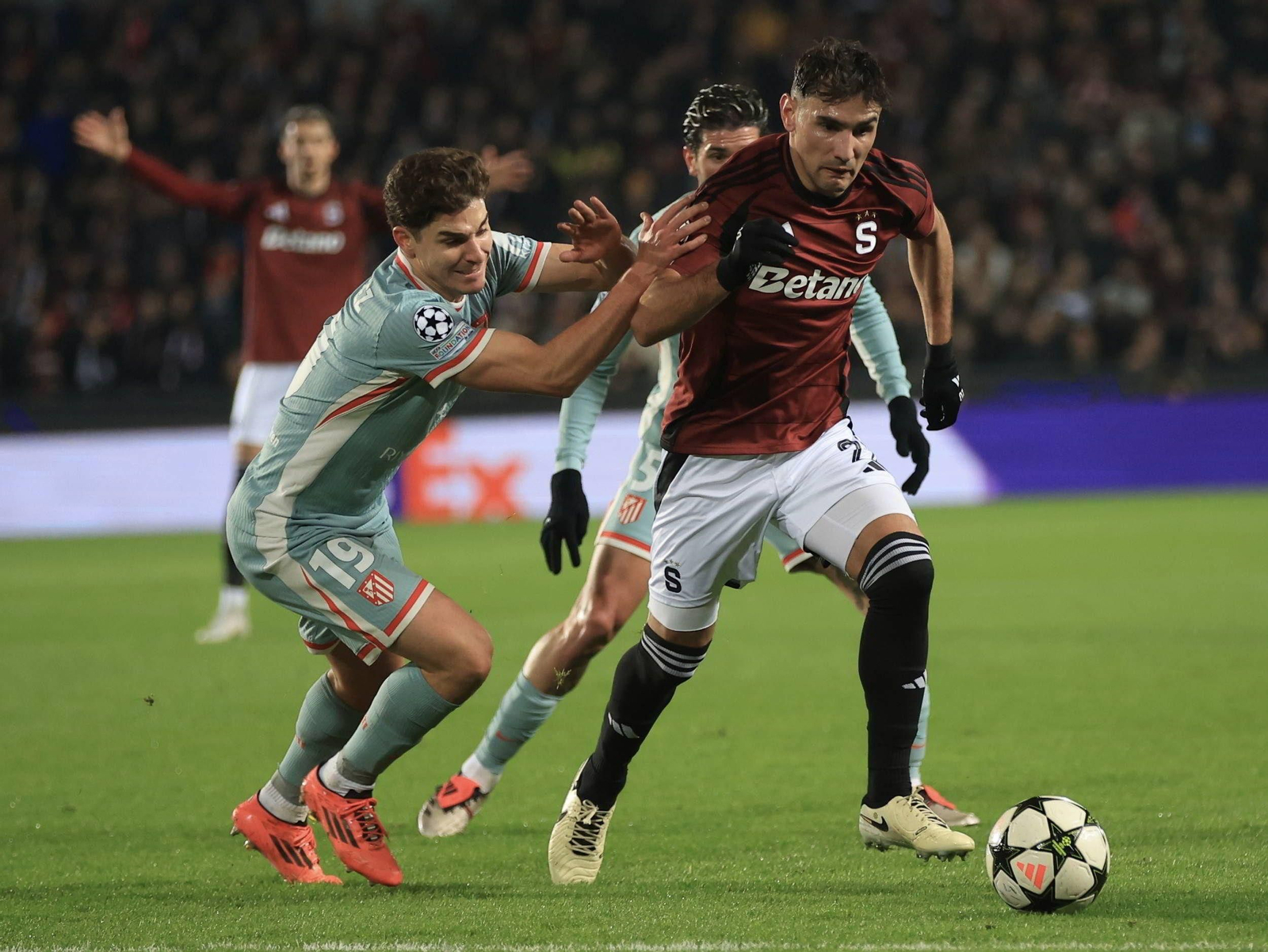 Las fotos de la goleada del Atlético de Madrid al Sparta de Praga