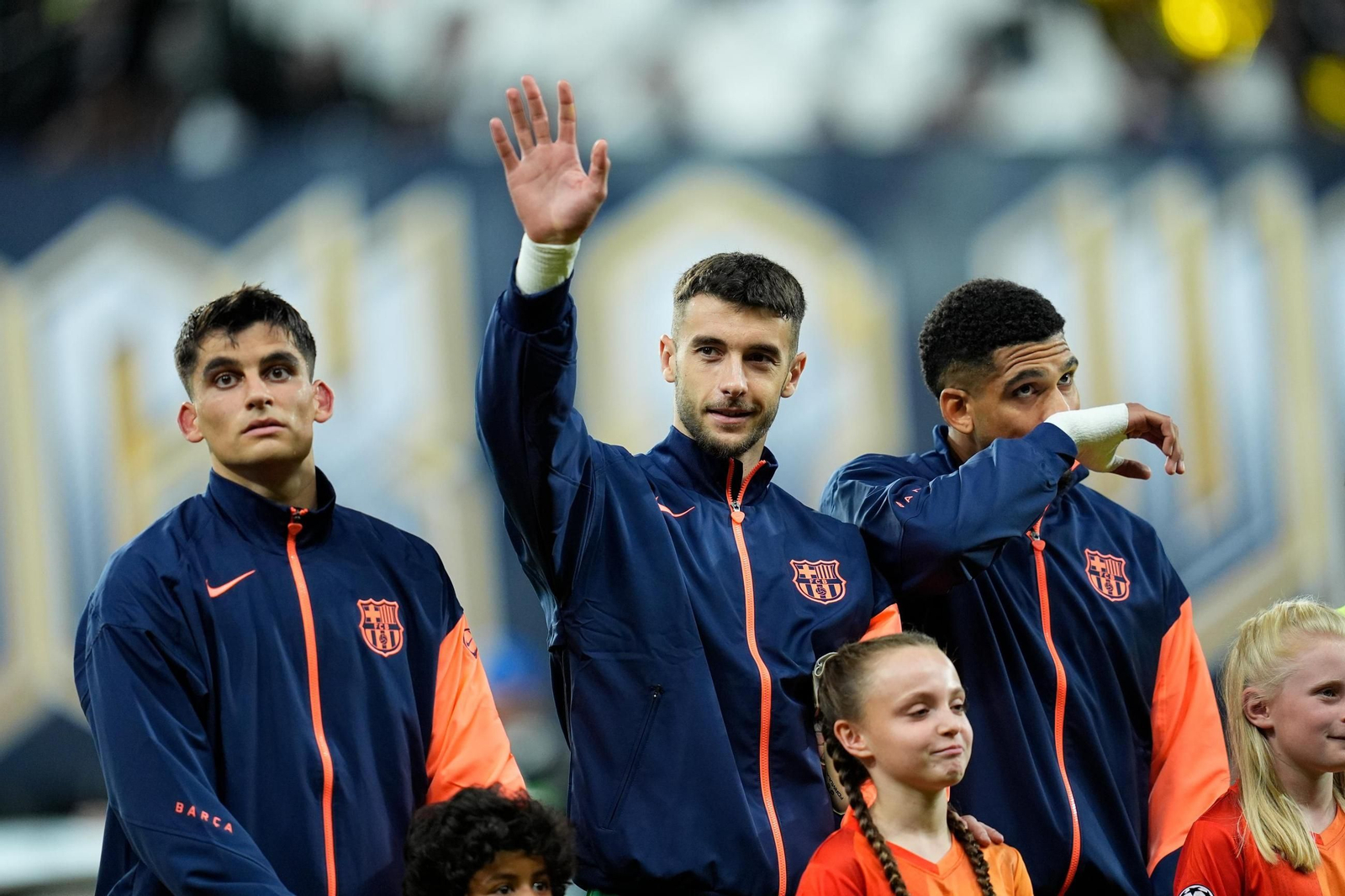 Las fotos del Newcastle-Barcelona