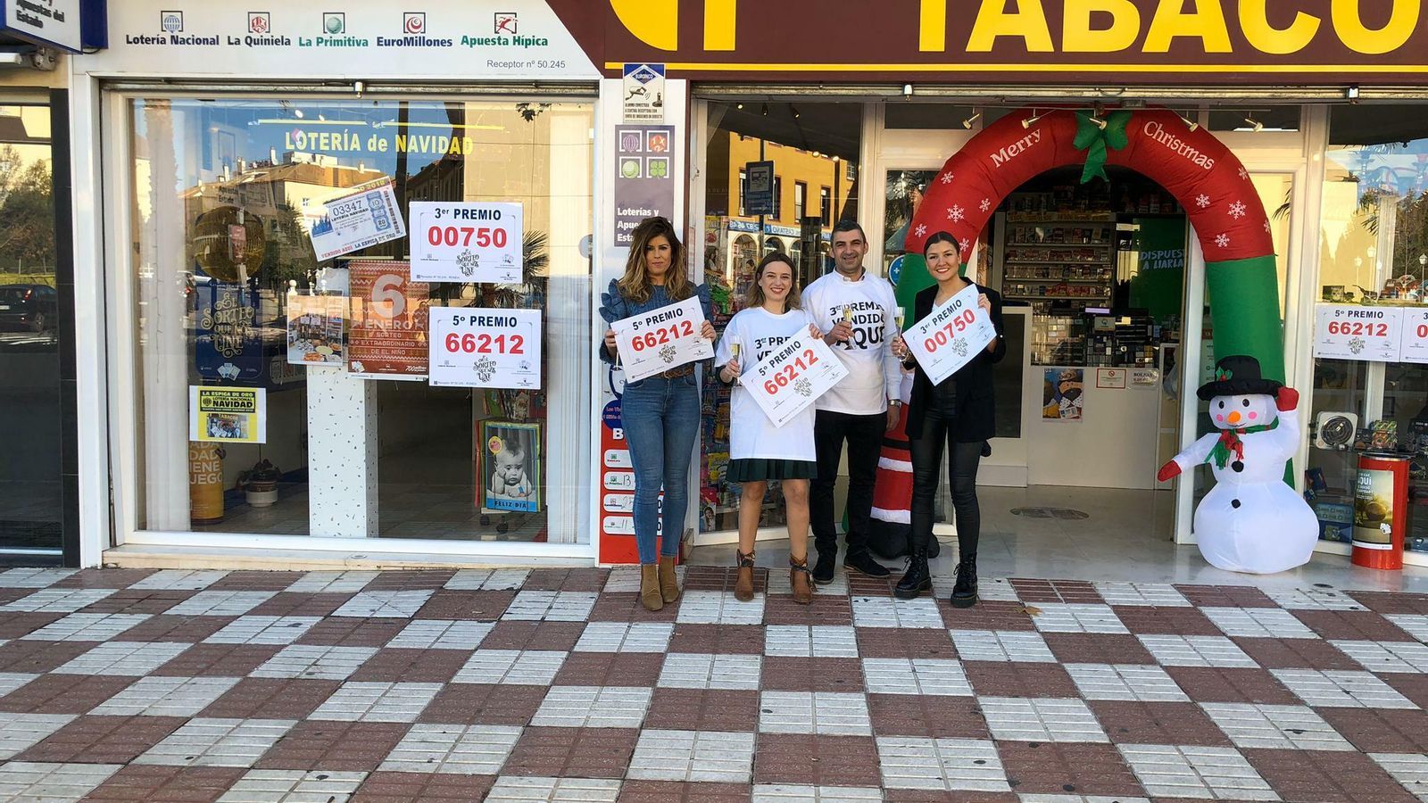 Administración de Ronda donde se ha vendido el segundo y un quinto.