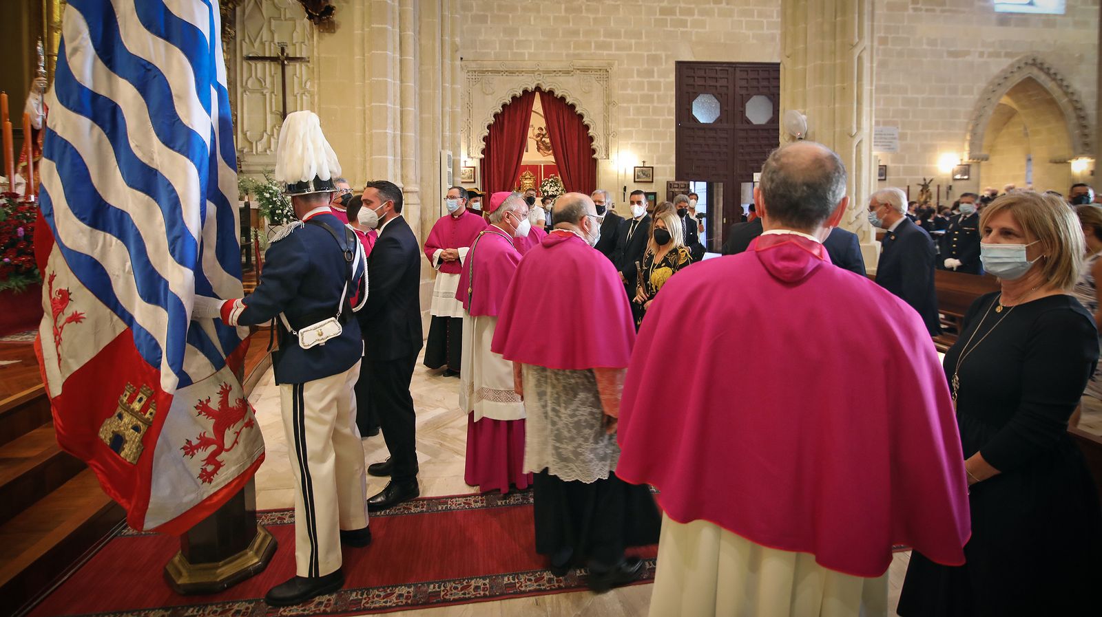 Traslado del Pendón en el día del patrón San Dionisio