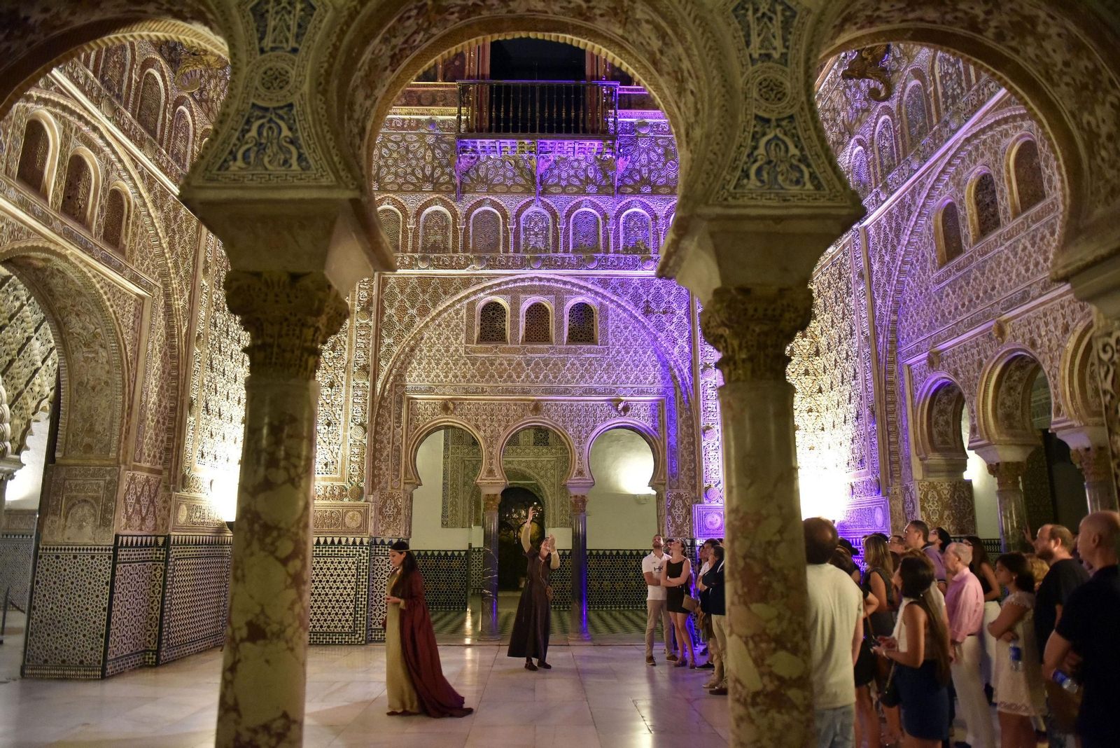 El nuevo sistema de audioguía también deberá estar traducido al inglés para las visitas nocturnas al Alcázar.