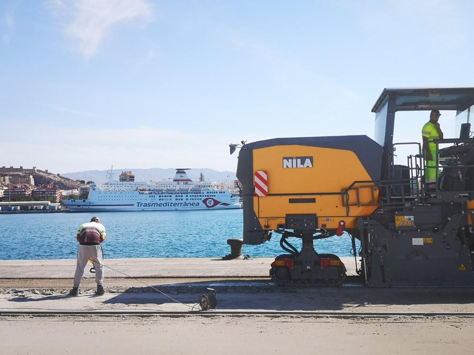 Construcciones Nila desarrolla en la actualidad distintos proyectos en el Puerto de Almería
