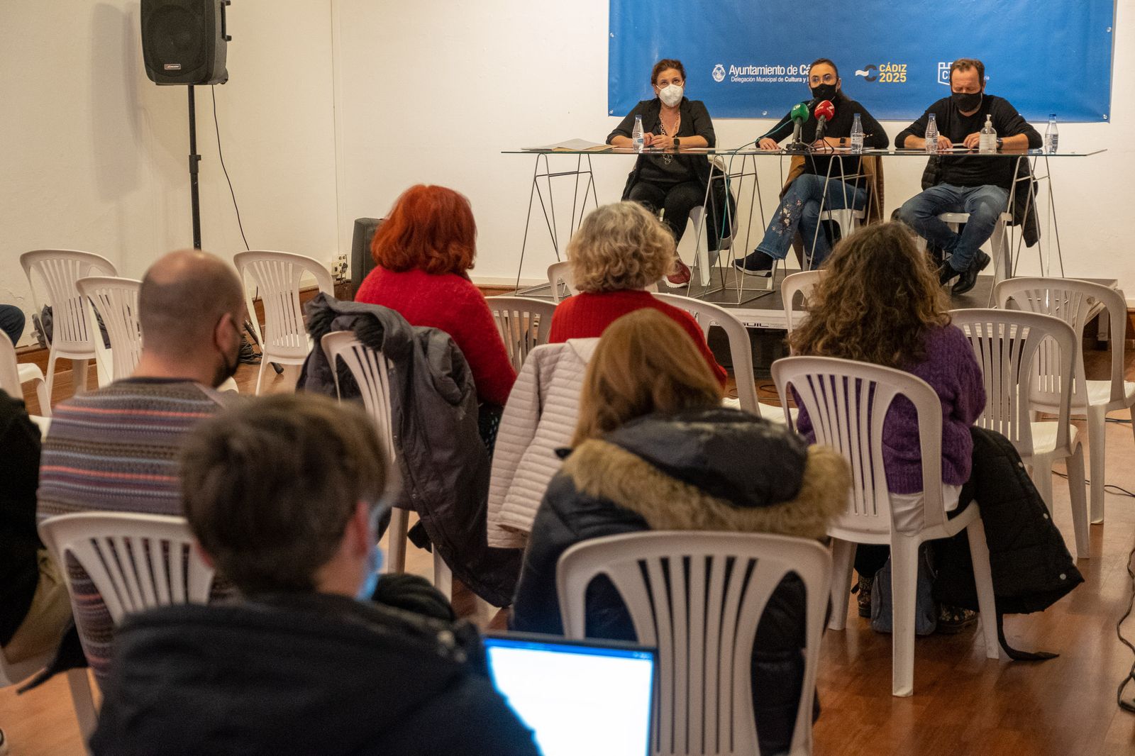 Imagen de archivo de un foro con callejeras.