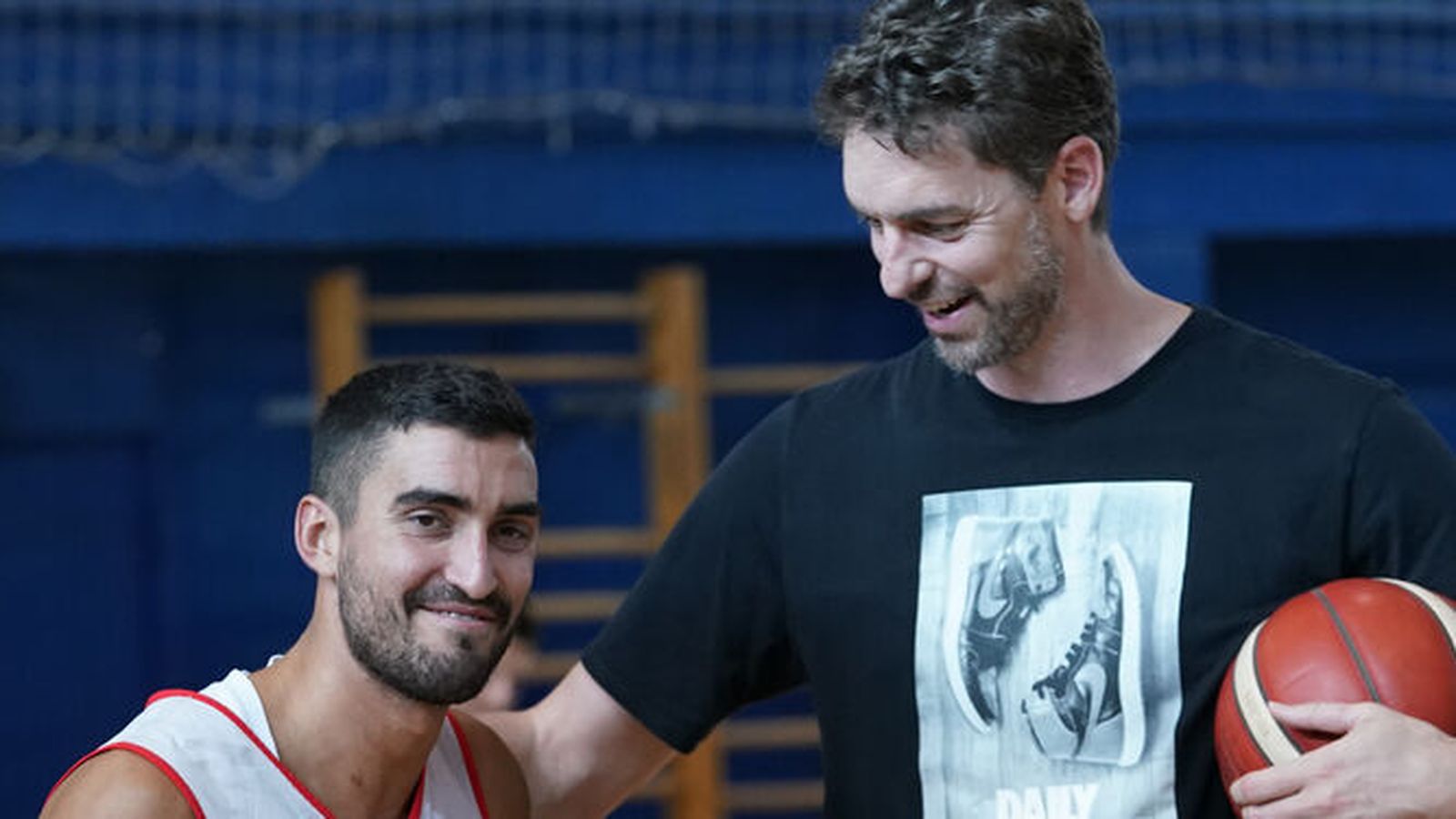 Pau Gasol y Jaime Fernández