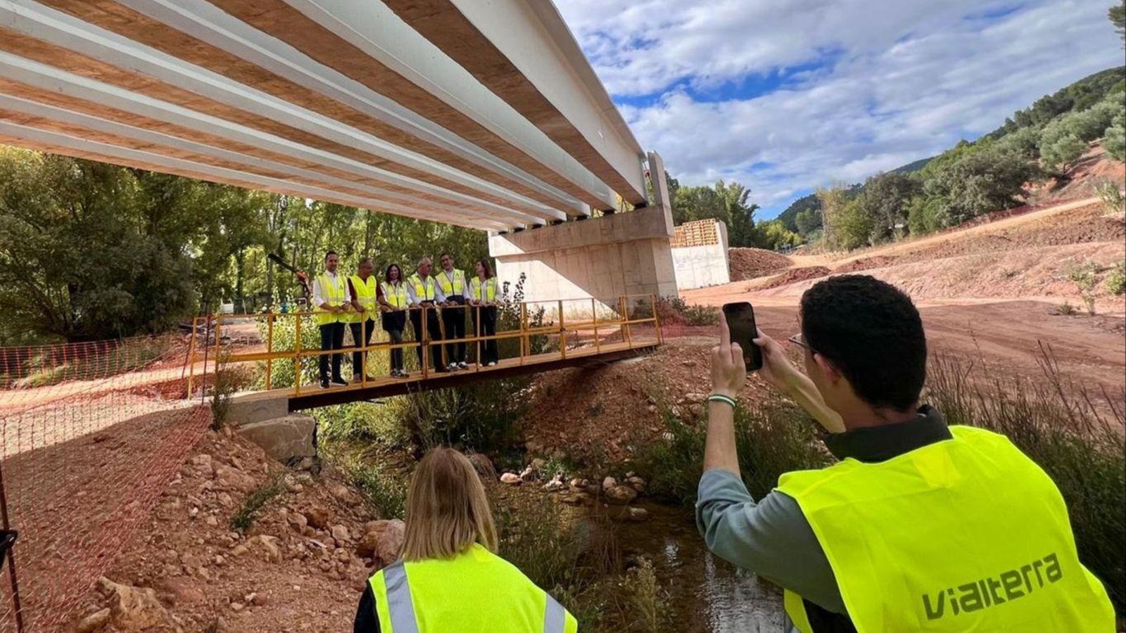 Una de las construcciones llevadas a cabo por Vialterra.