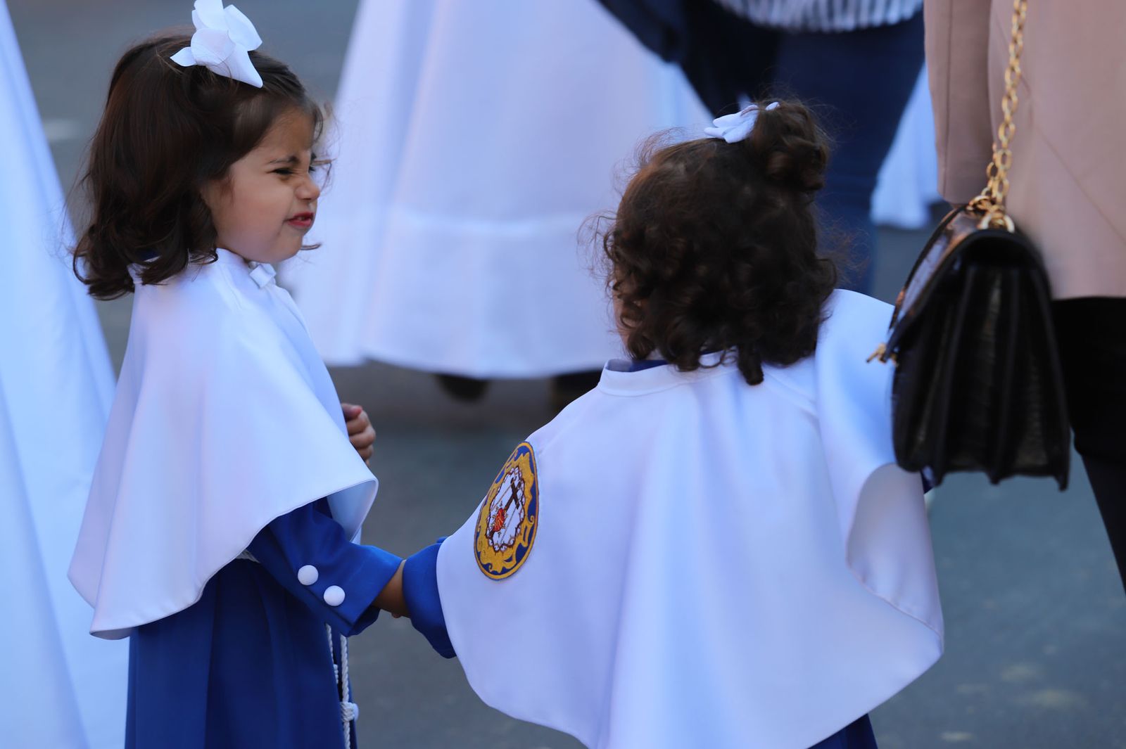 Imágenes de la procesión de la hermandad de la Lanzada de Huelva