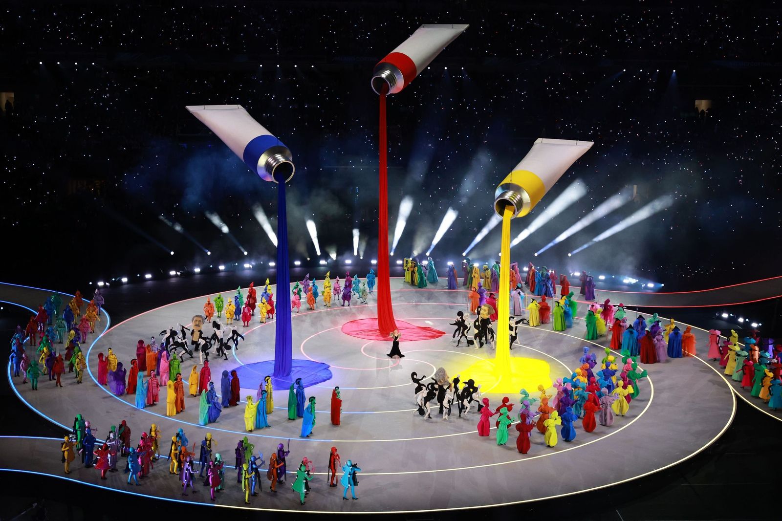 Las fotos de la inauguración de los Juegos Olímpicos de invierno de 2026