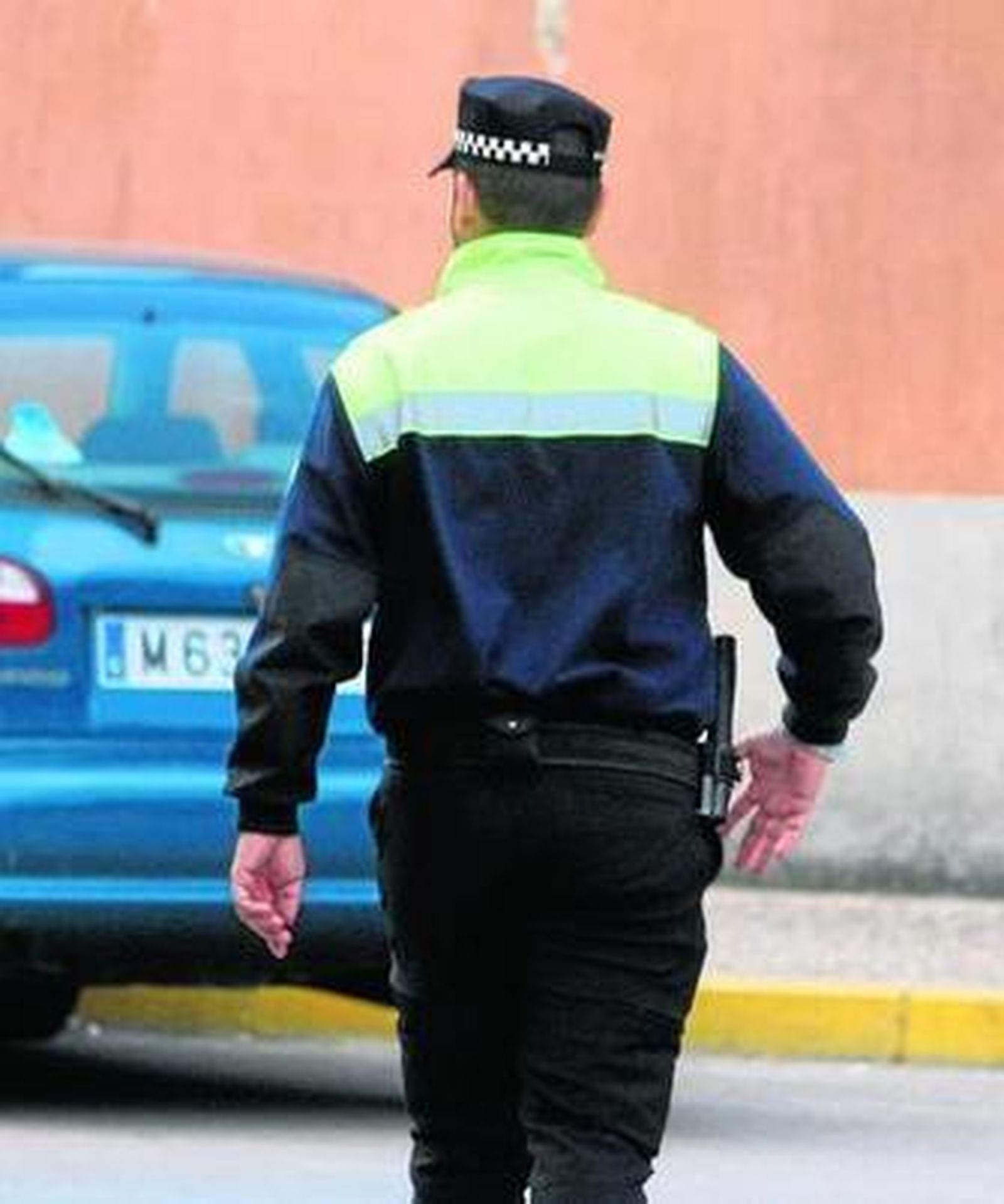 Un agente de la Policía Local, en una imagen de archivo.