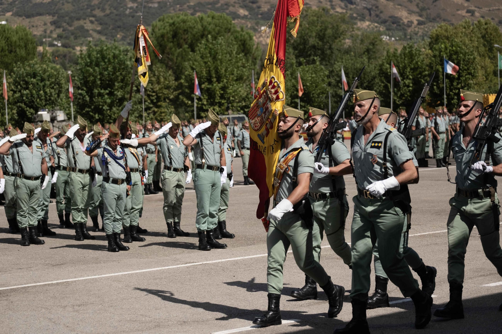 Aniversario de la Legión, en imágenes