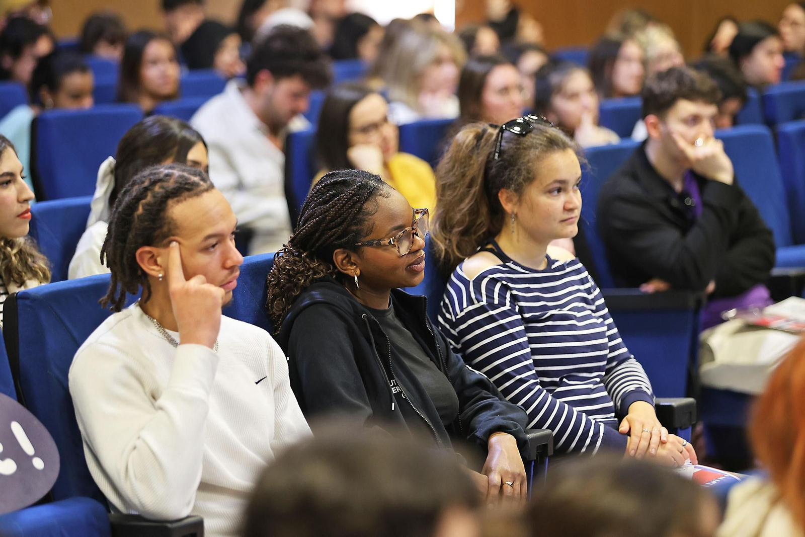Imágenes de la Welcome Ceremony para dar la bienvenida al alumnado Erasmus que estudiará en la UHU