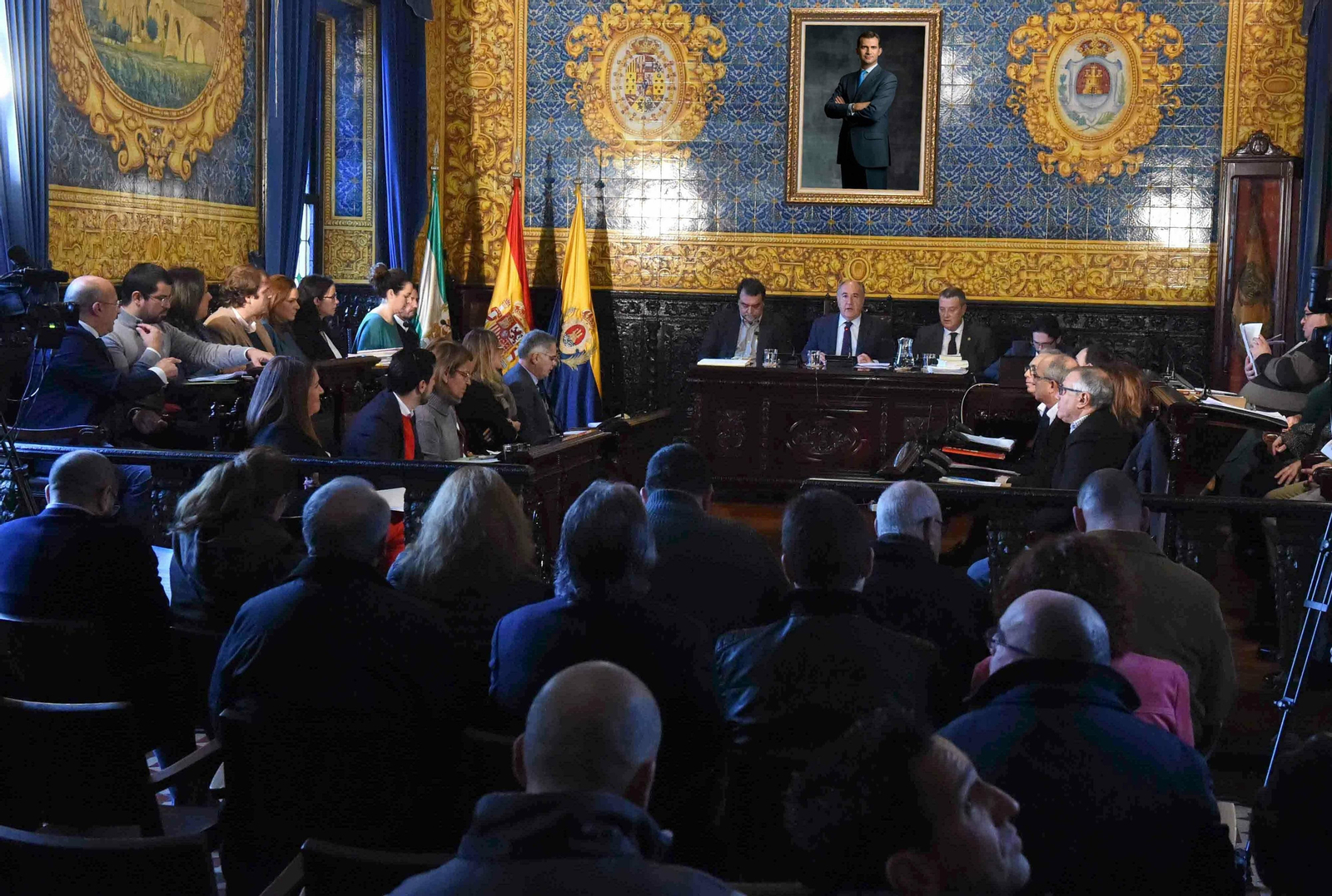 Un momento de la sesión plenaria