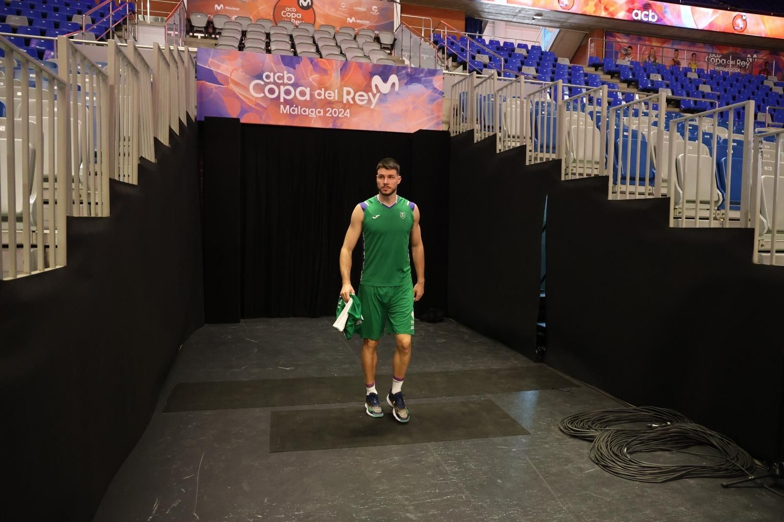 El Unicaja prueba el Carpena en modo Copa del Rey El Unicaja prueba el Carpena en modo Copa del Rey
