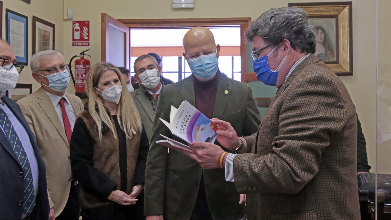 Visita del consejero Javier Imbroda al IES Padre Luis Coloma