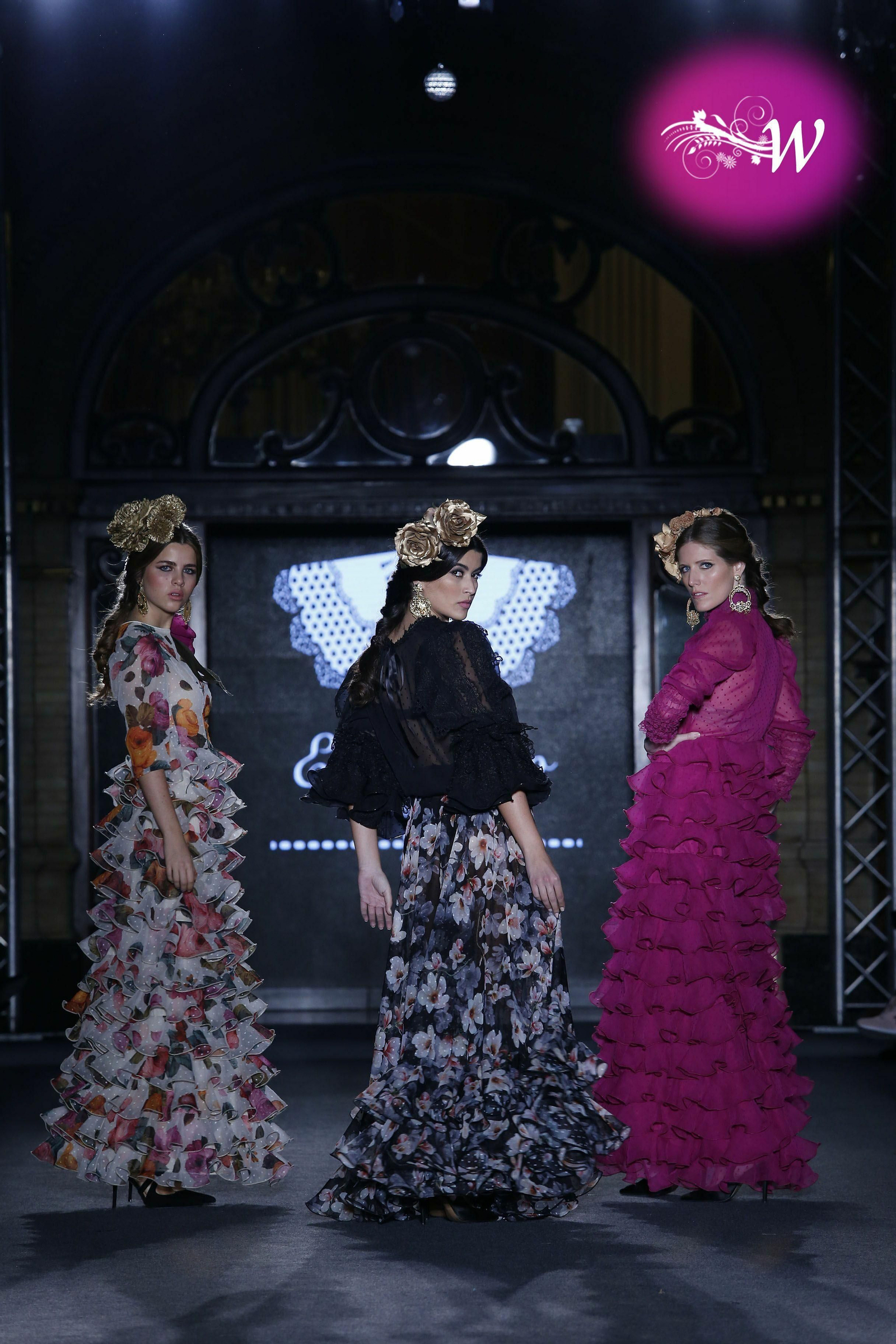 El abanico artesanía expone su colección 2020 en un desfile en We Love Flamenco, todas las fotos