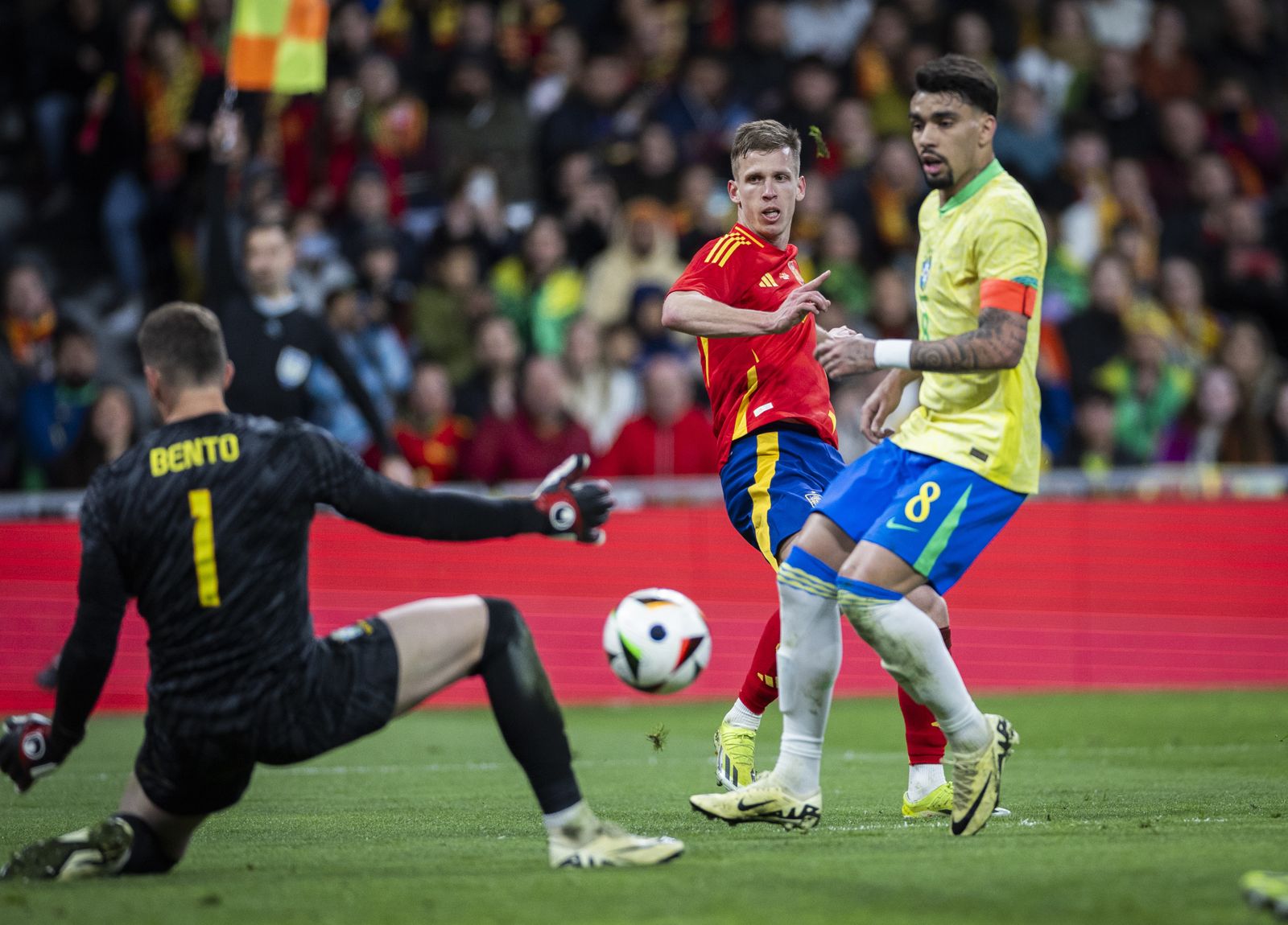 Las fotos del España - Brasil