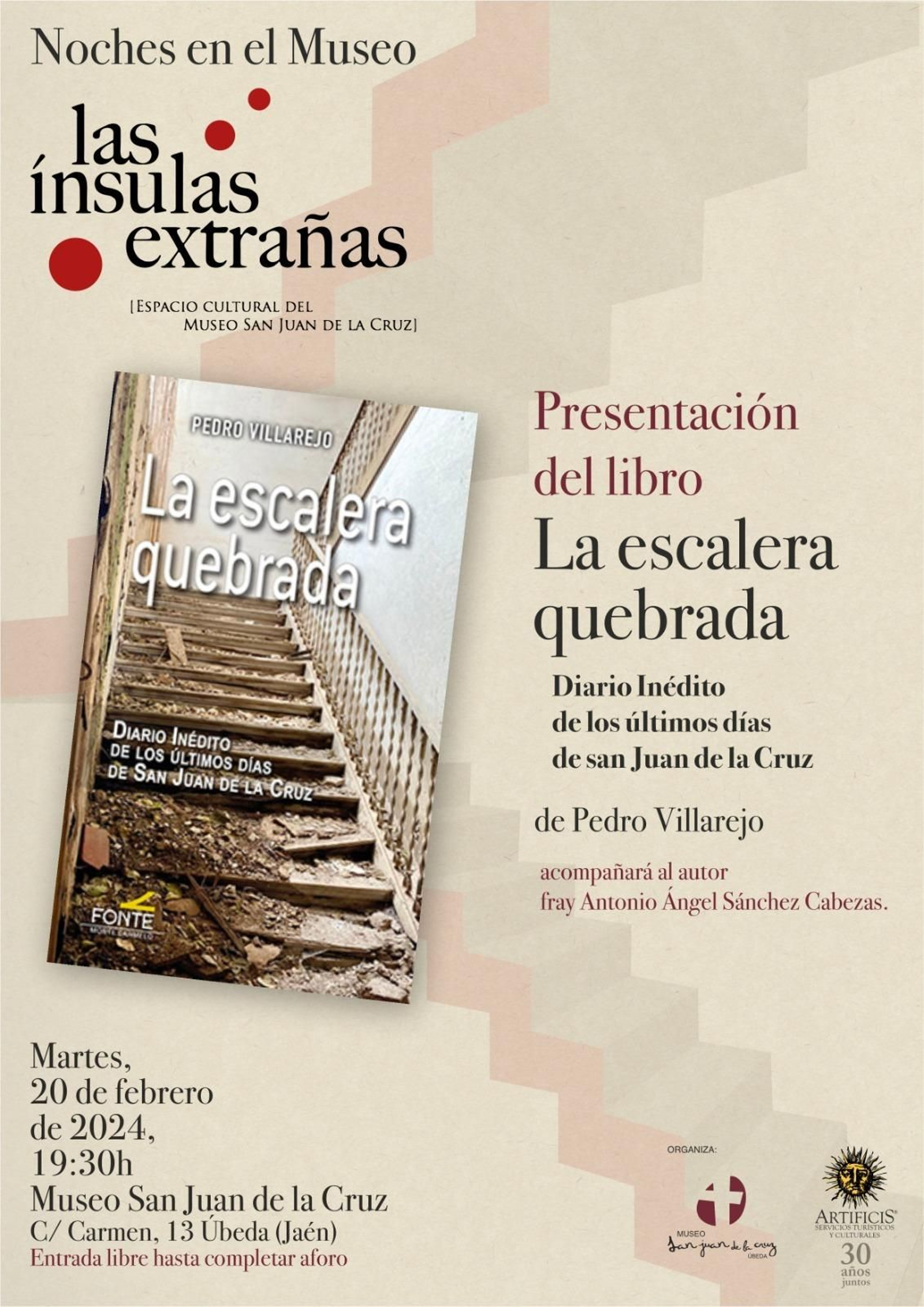 El evento se incluye dentro de la programación 'Noches en el Museo - Las ínsulas extrañas'.