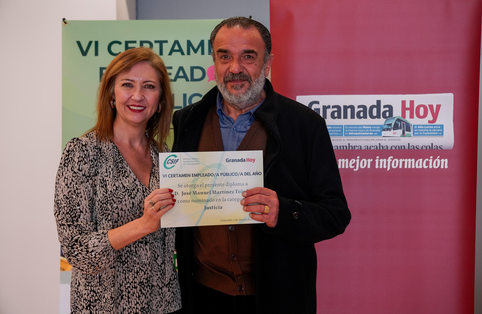 Las mejores imágenes de la presentación de los 20 nominados del VI Certamen Empleado Público del Año en Granada