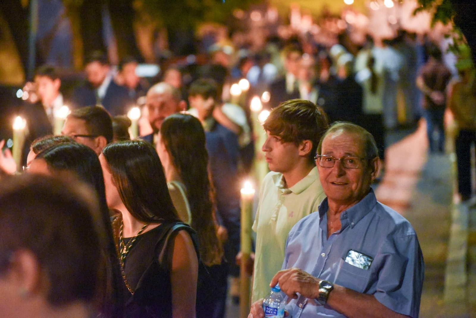 Las mejores imágenes del vía crucis misionero del Huerto en el Distrito Sur de Córdoba
