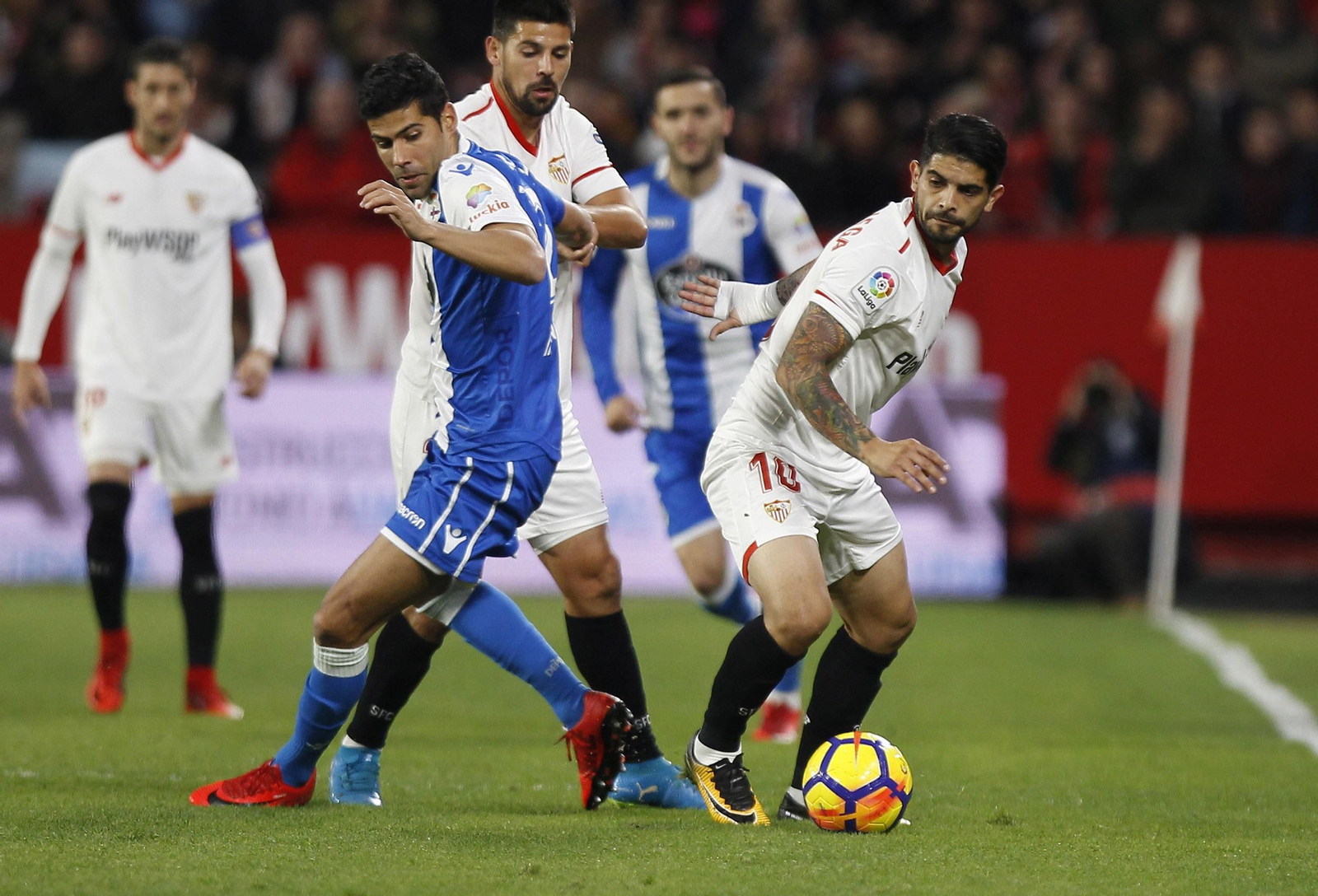 Las imágenes del Sevilla-Deportivo de la Coruña