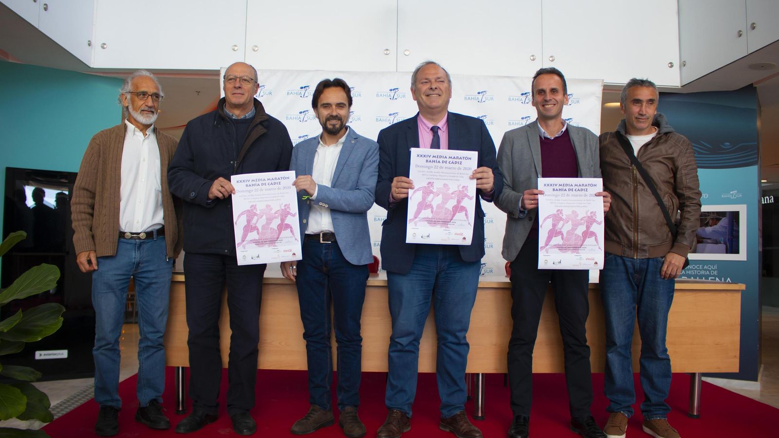 Presentación de la Media Maratón Bahía de Cádiz.