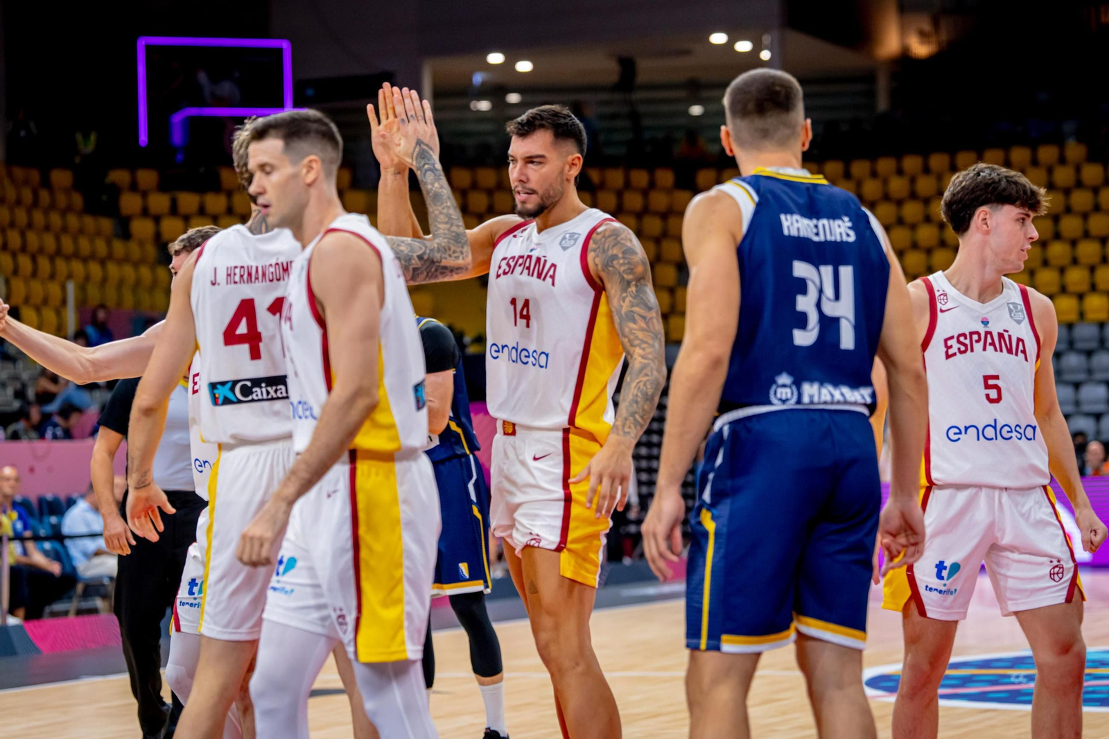 Las fotos del España - Bosnia de baloncesto