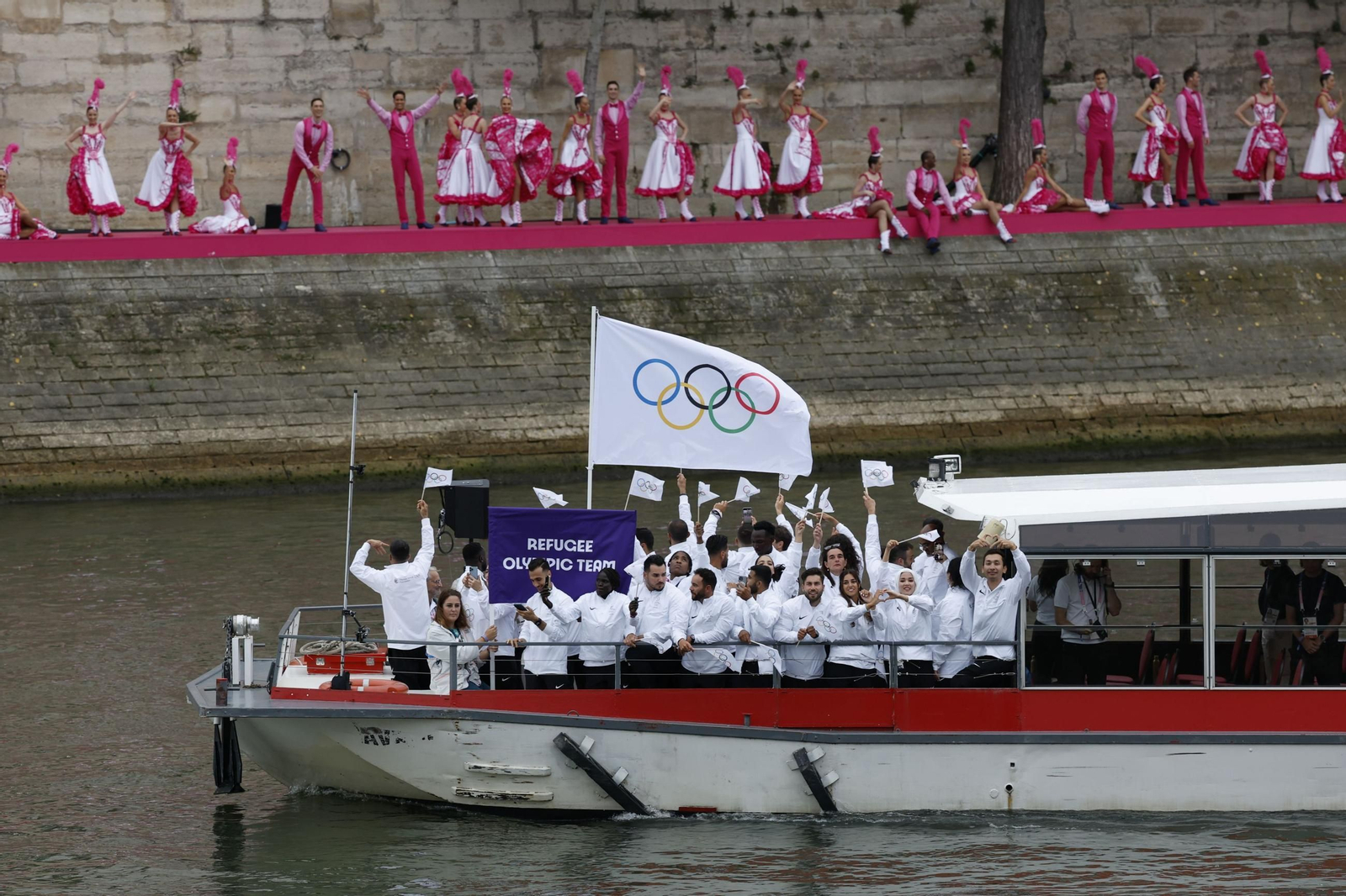 Las fotos de la ceremonia de inauguración de los Juegos Olímpicos de París 2024