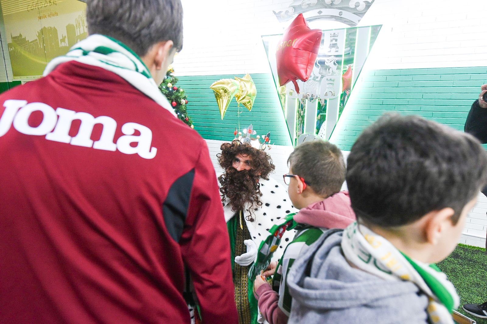 Las mejores fotos de la recepción del Córdoba CF a los Reyes Magos en El Arcángel