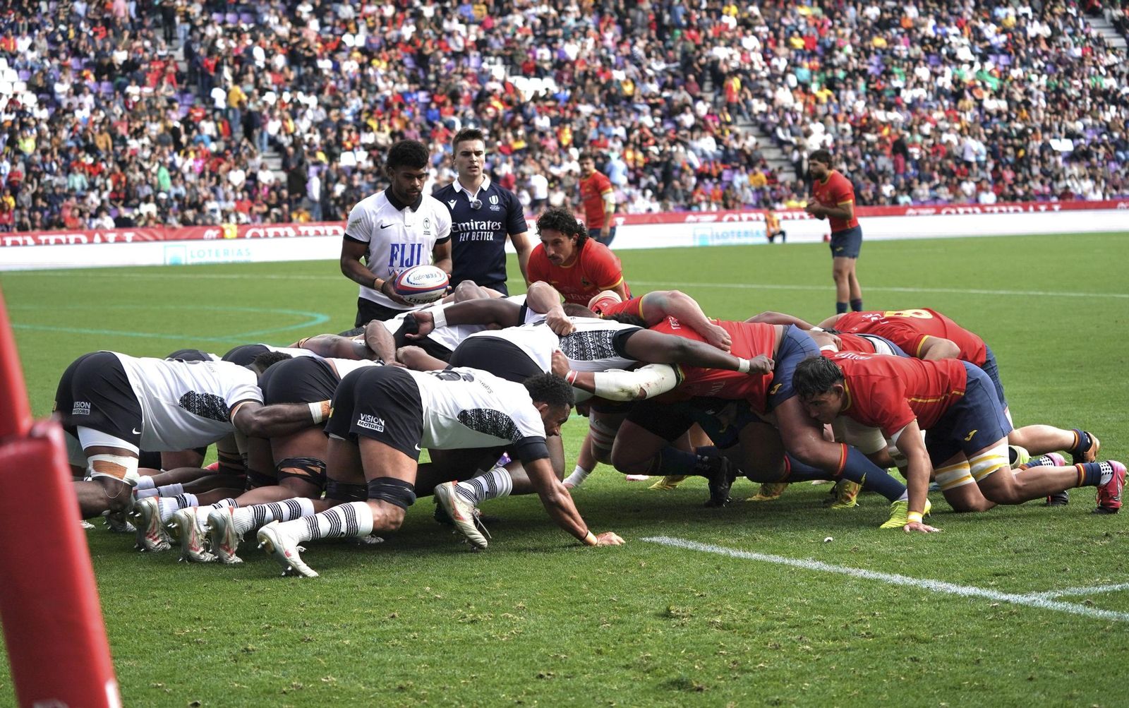 Rugby: Alberto Carmona participa en la esperanzadora derrota de España ante Fiji