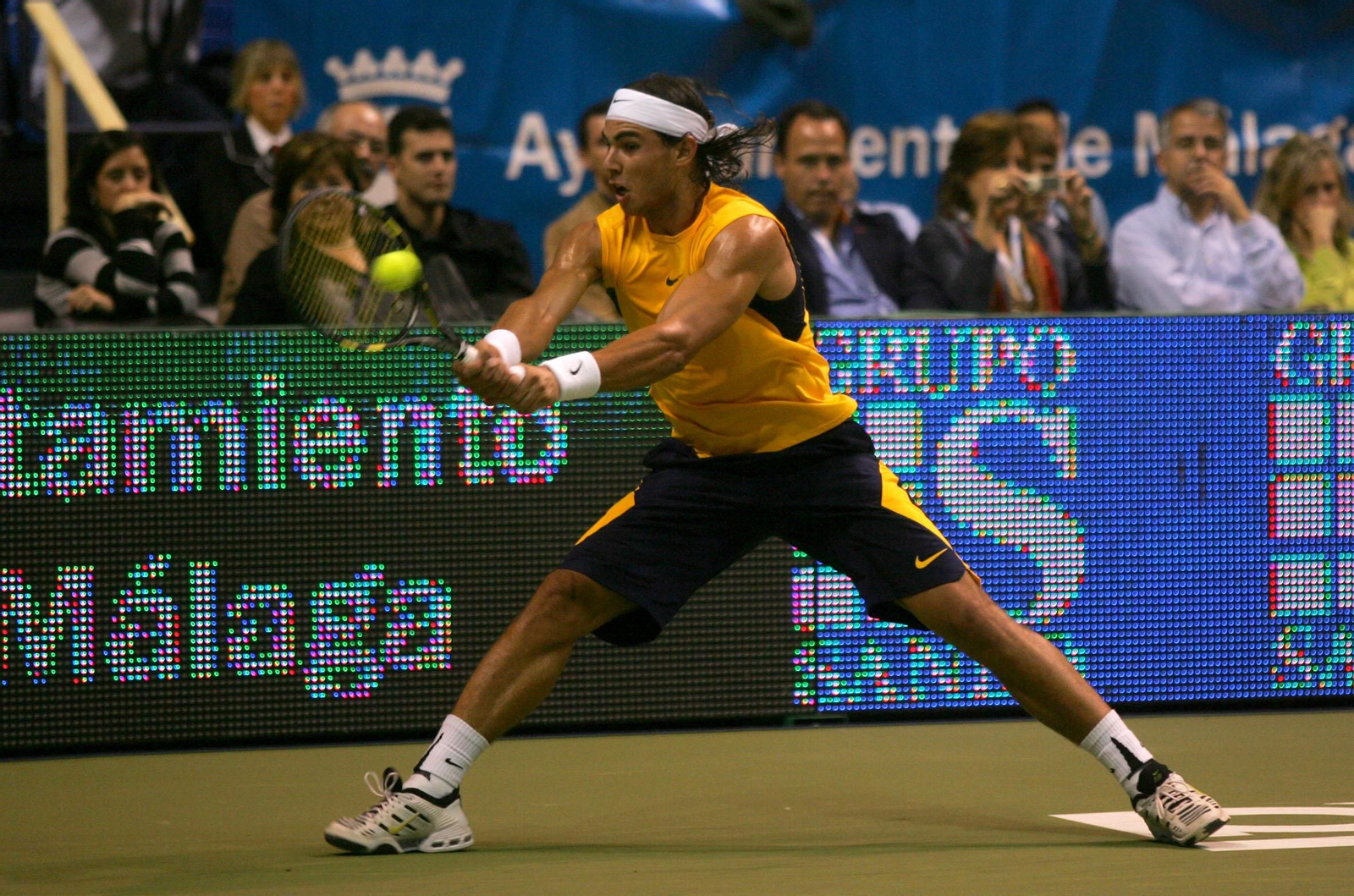 Cuando Rafa Nadal ya jugó en el Carpena