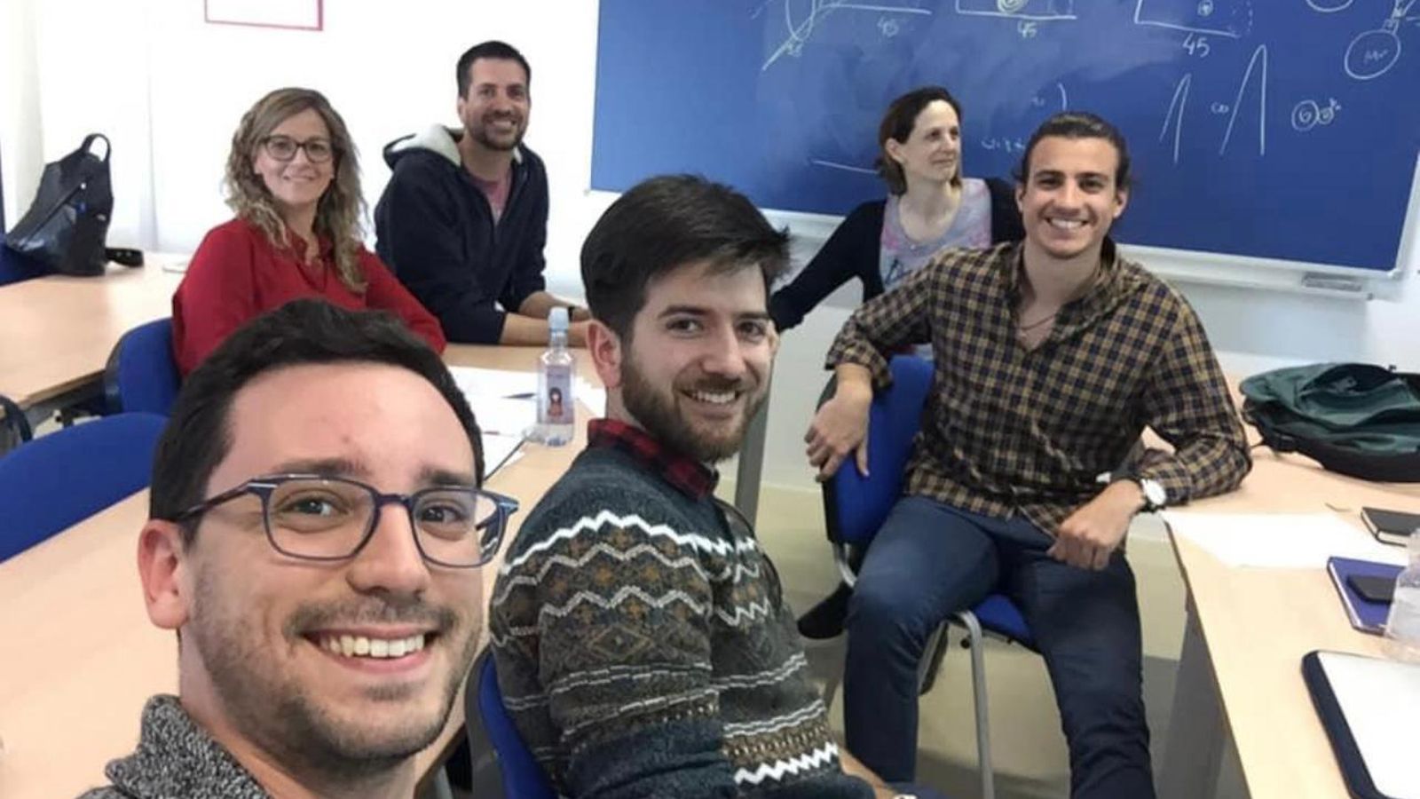 Parte del equipo de 'Recaída 0'.