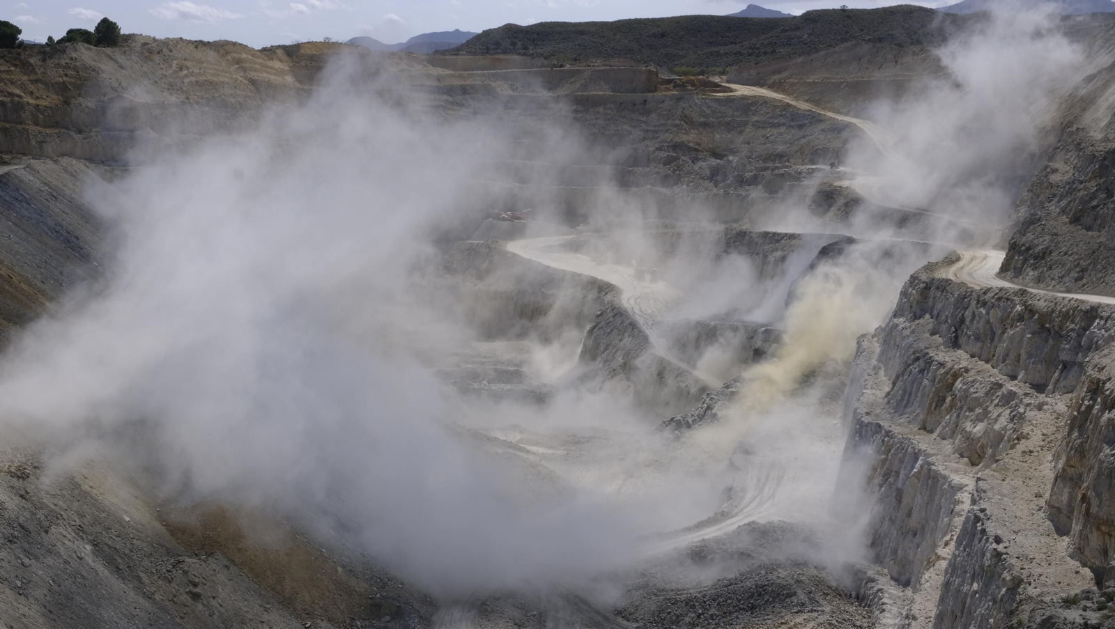 Visita a las canteras de yeso en Sorbas