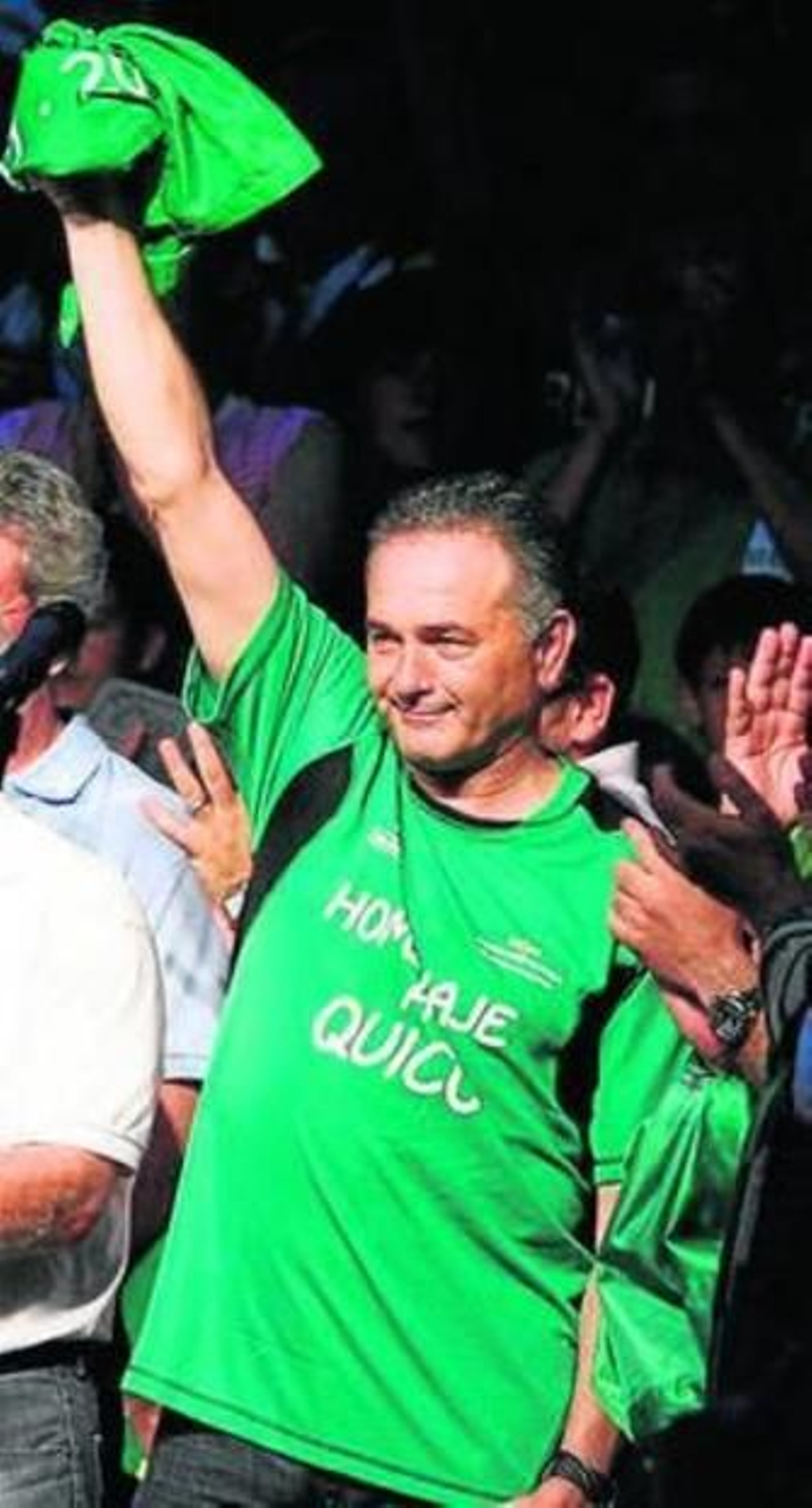 Gordillo, en el 15-J.