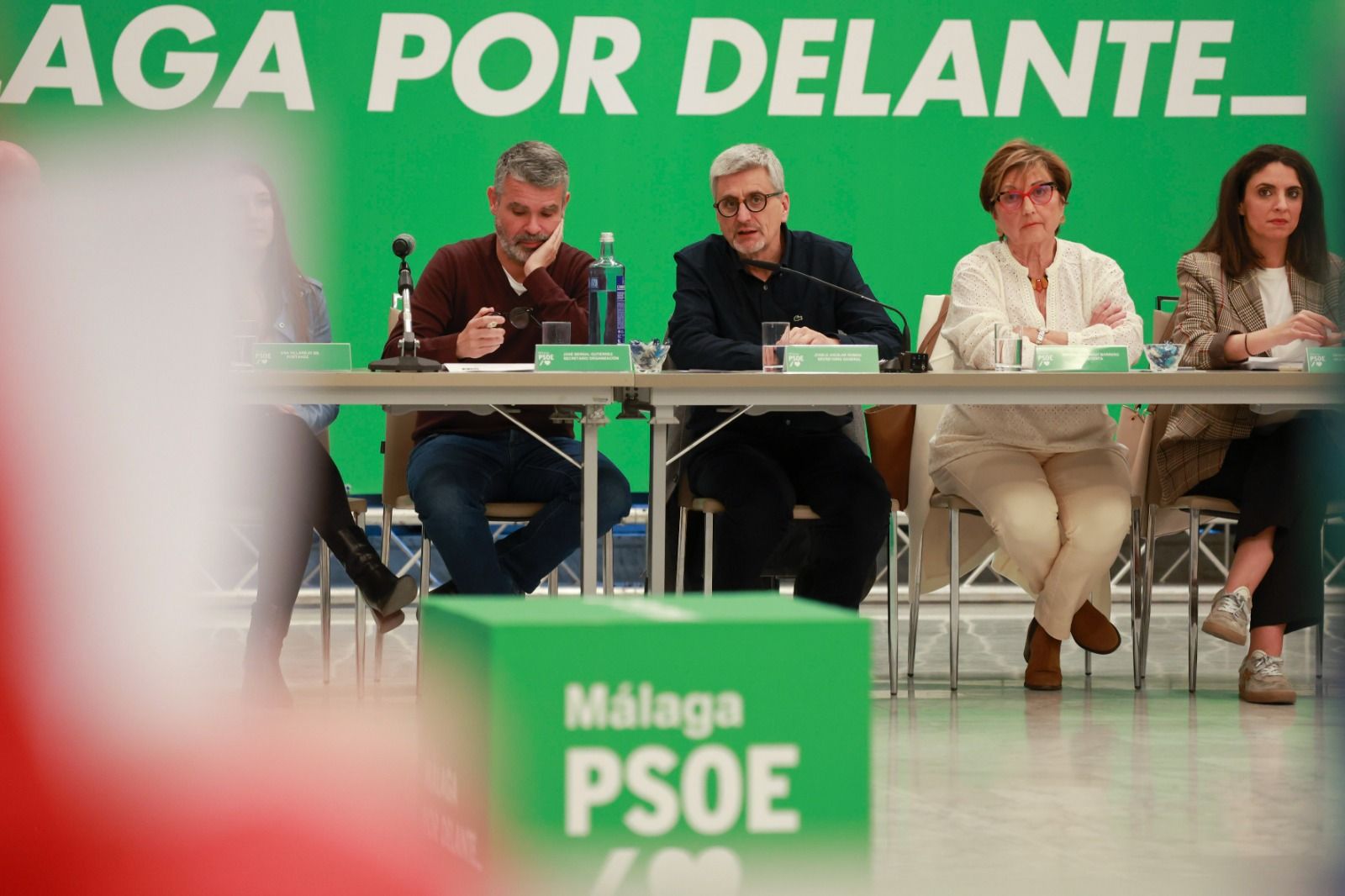 Primeras fotos oficiales de la nueva ejecutiva del PSOE de Málaga