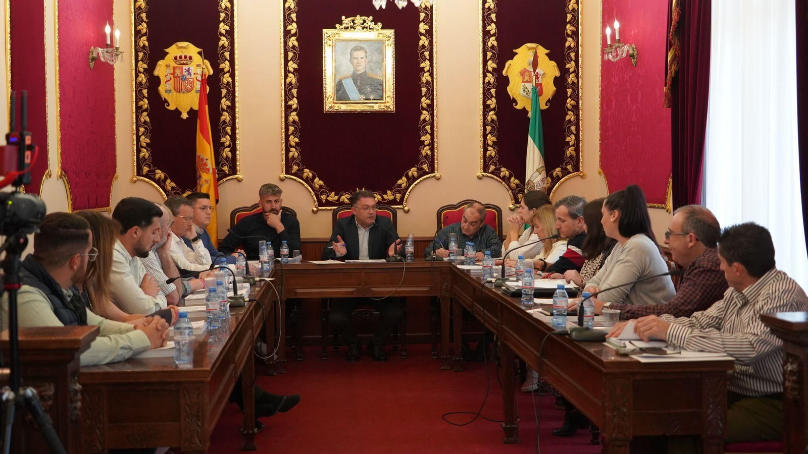 Sesión plenaria en la que se han aprobado los presupuestos para este año.