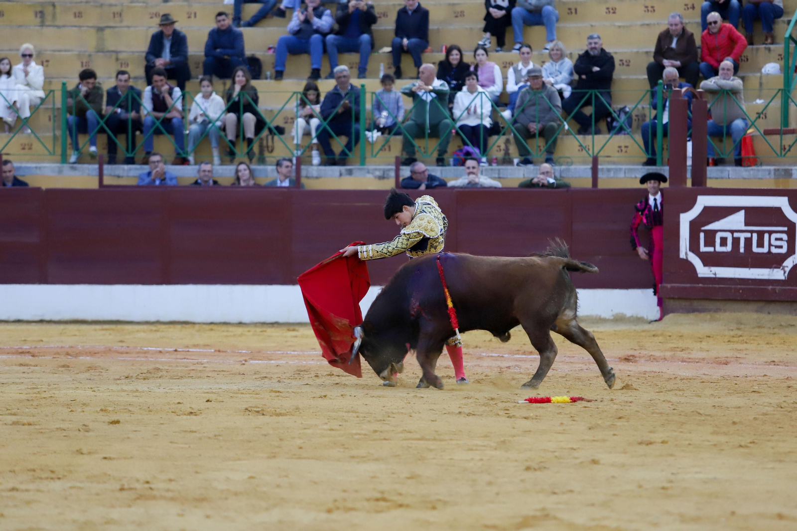 Imágenes de la novillada previa a la Semana Santa en la plaza de toros de La Línea