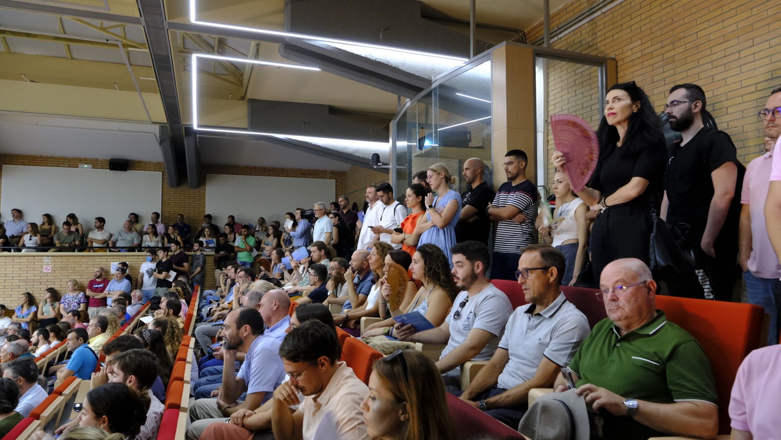 Imágenes de la presentación del candidato a Rector de la Universidad de Almería, Diego Valera