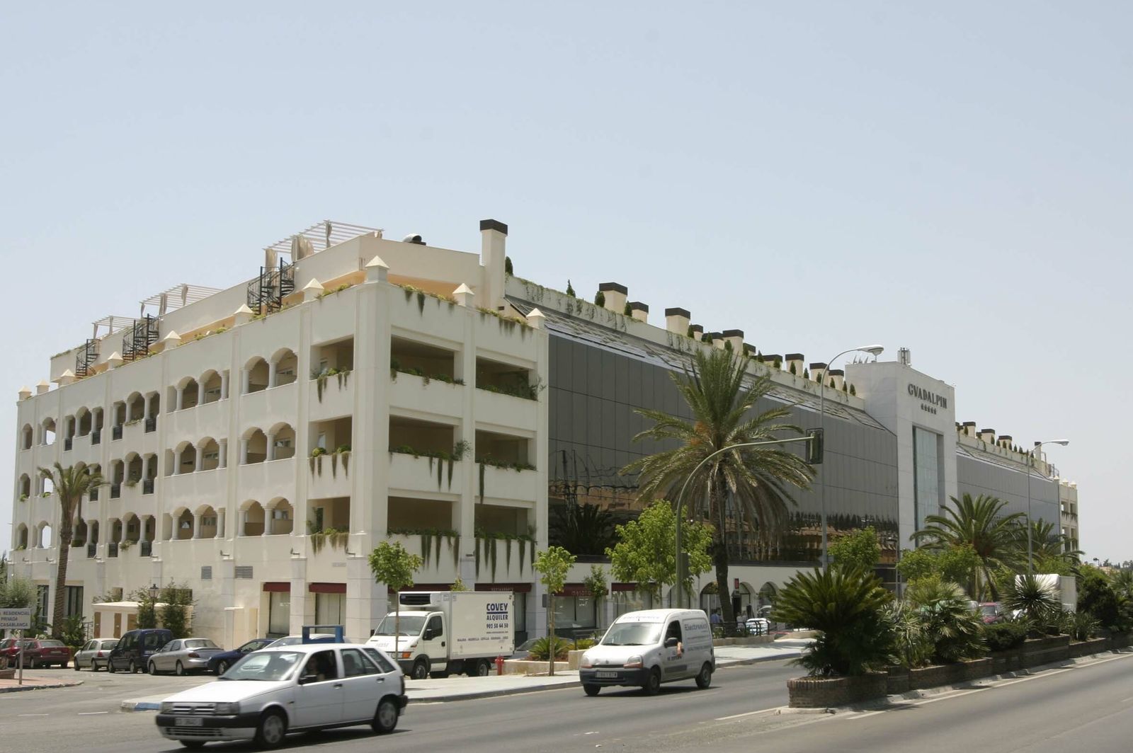Vista del hotel Guadalpín de Marbella