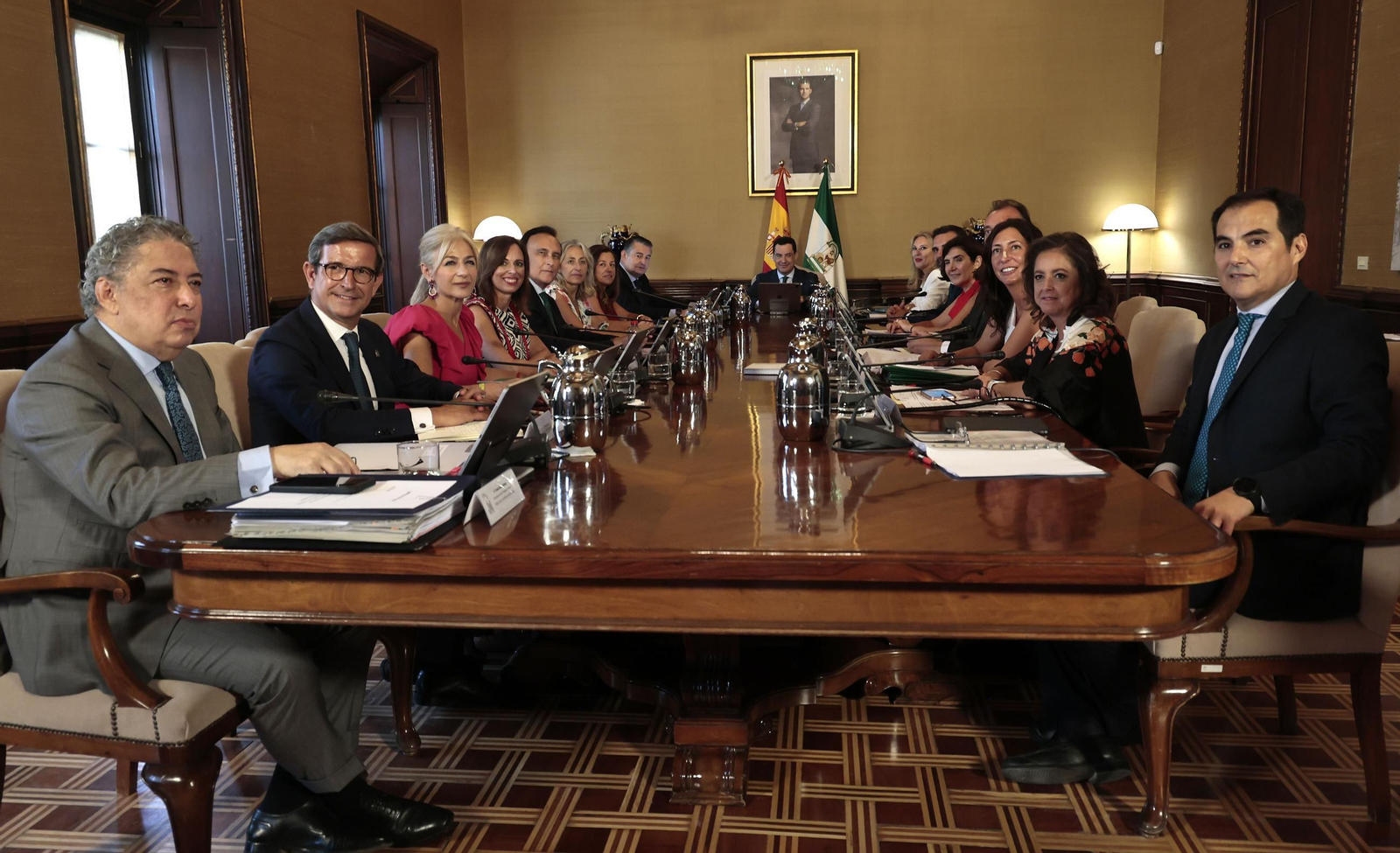 Las imágenes de la toma de posesión del nuevo Consejo de Gobierno de Andalucía