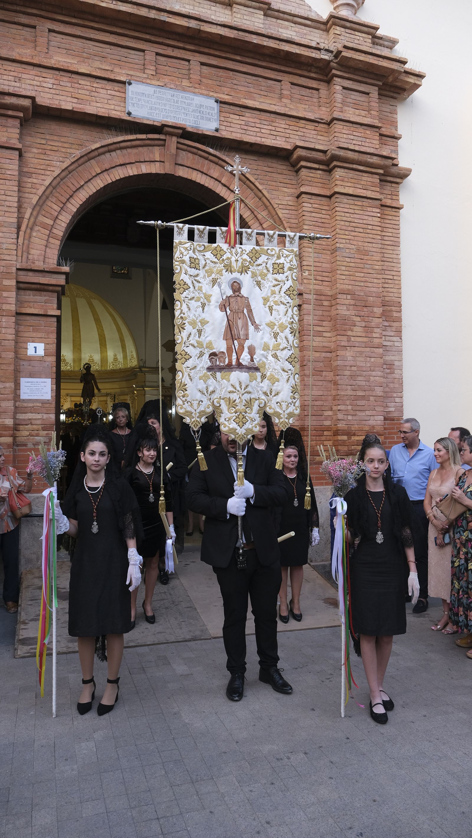 Imágenes de la Procesión de San Isidro, en El Ejido