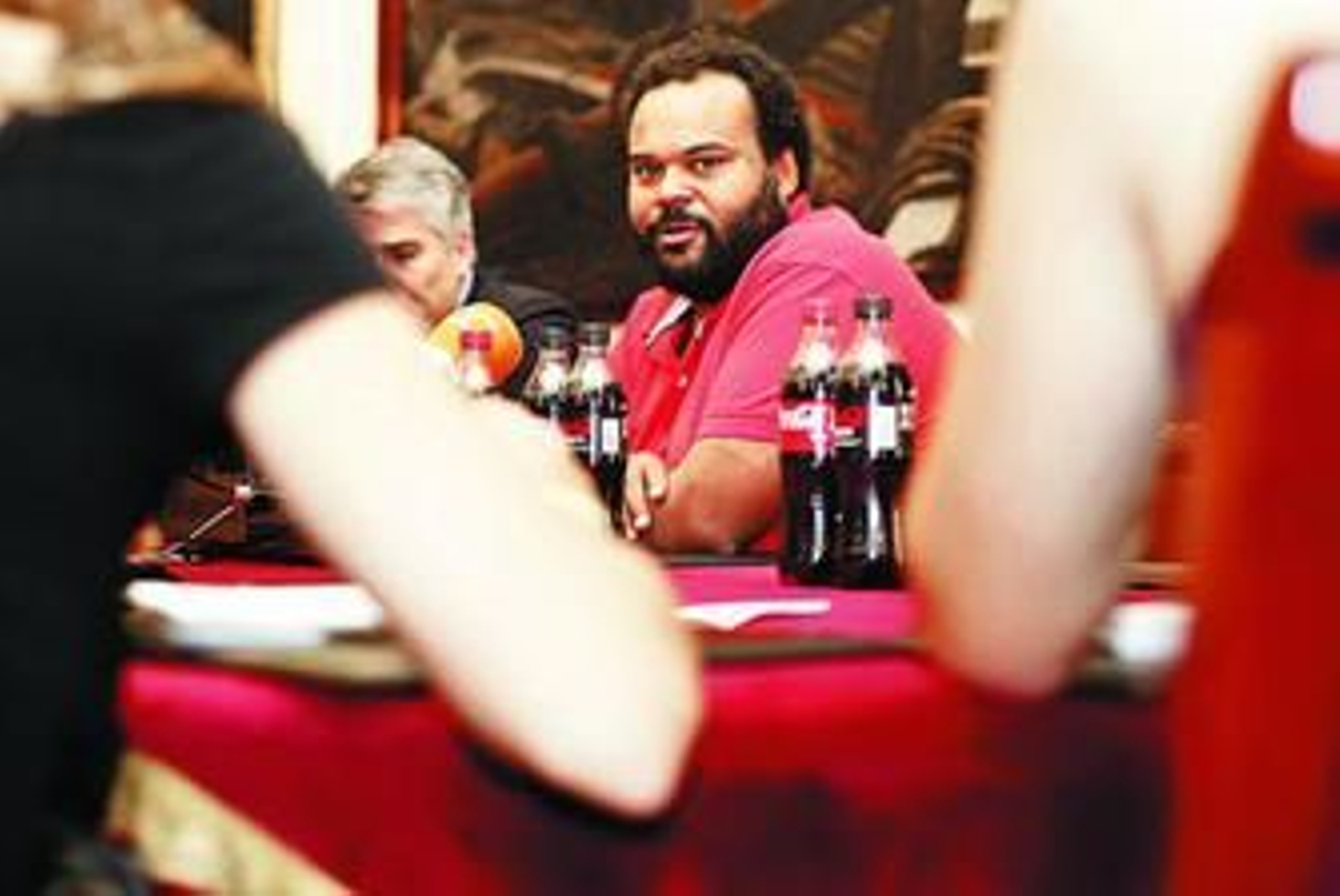 Carlos Jean, ayer, durante la presentación del concierto en el Ayuntamiento de Cádiz.