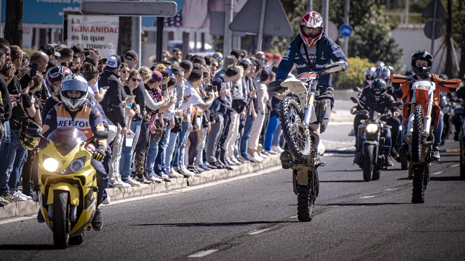 Sábado de Motorada en El Puerto.